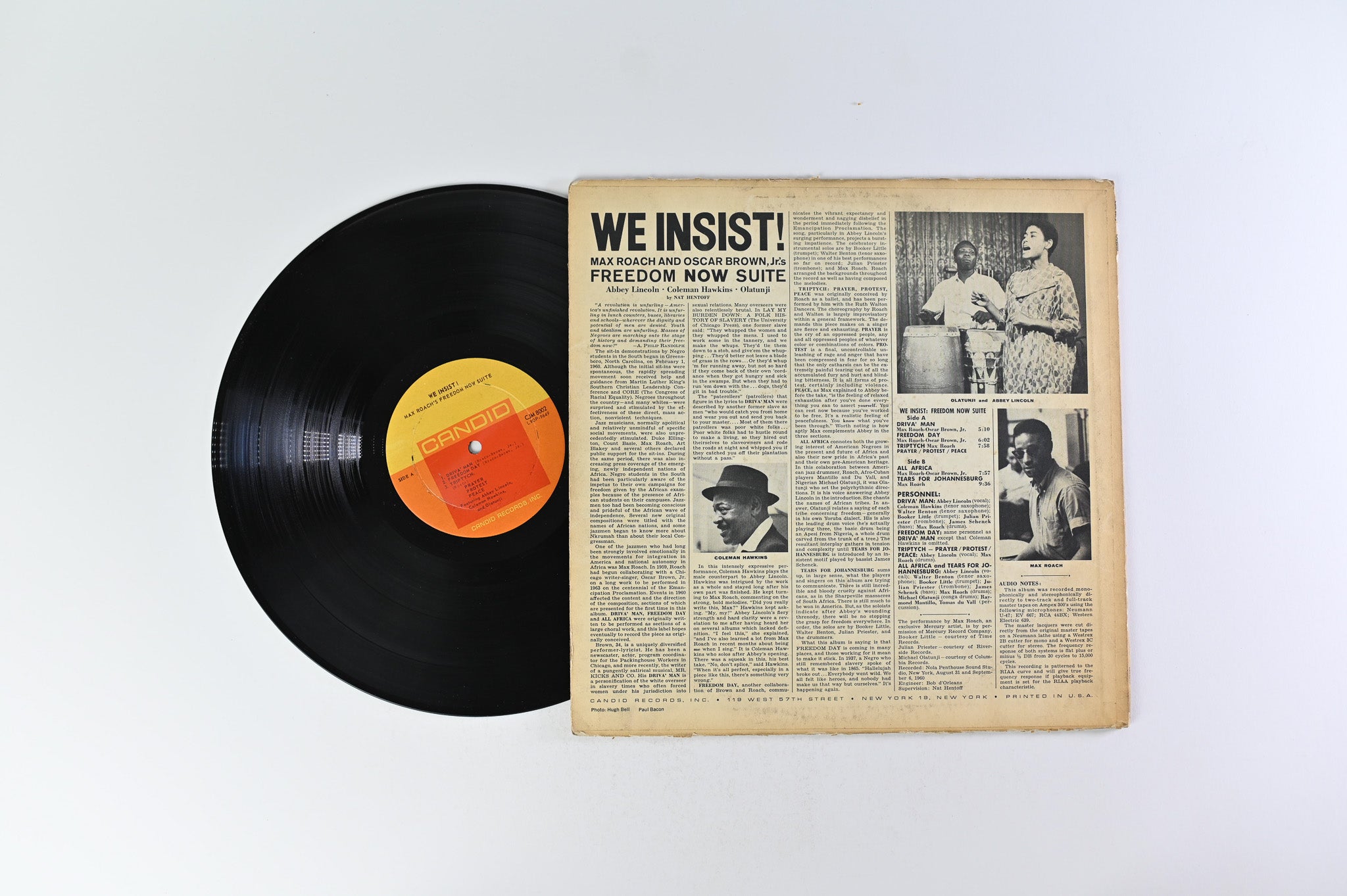 Max Roach - We Insist! Max Roach's Freedom Now Suite on Candid Mono