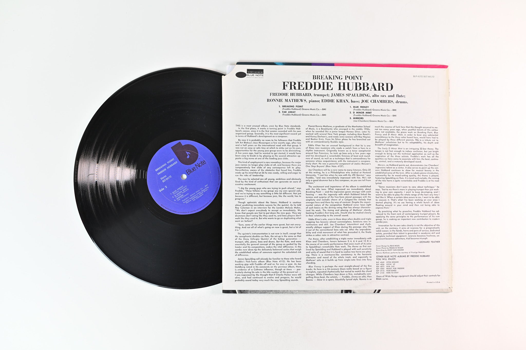 Freddie Hubbard - Breaking Point on Blue Note Reissue