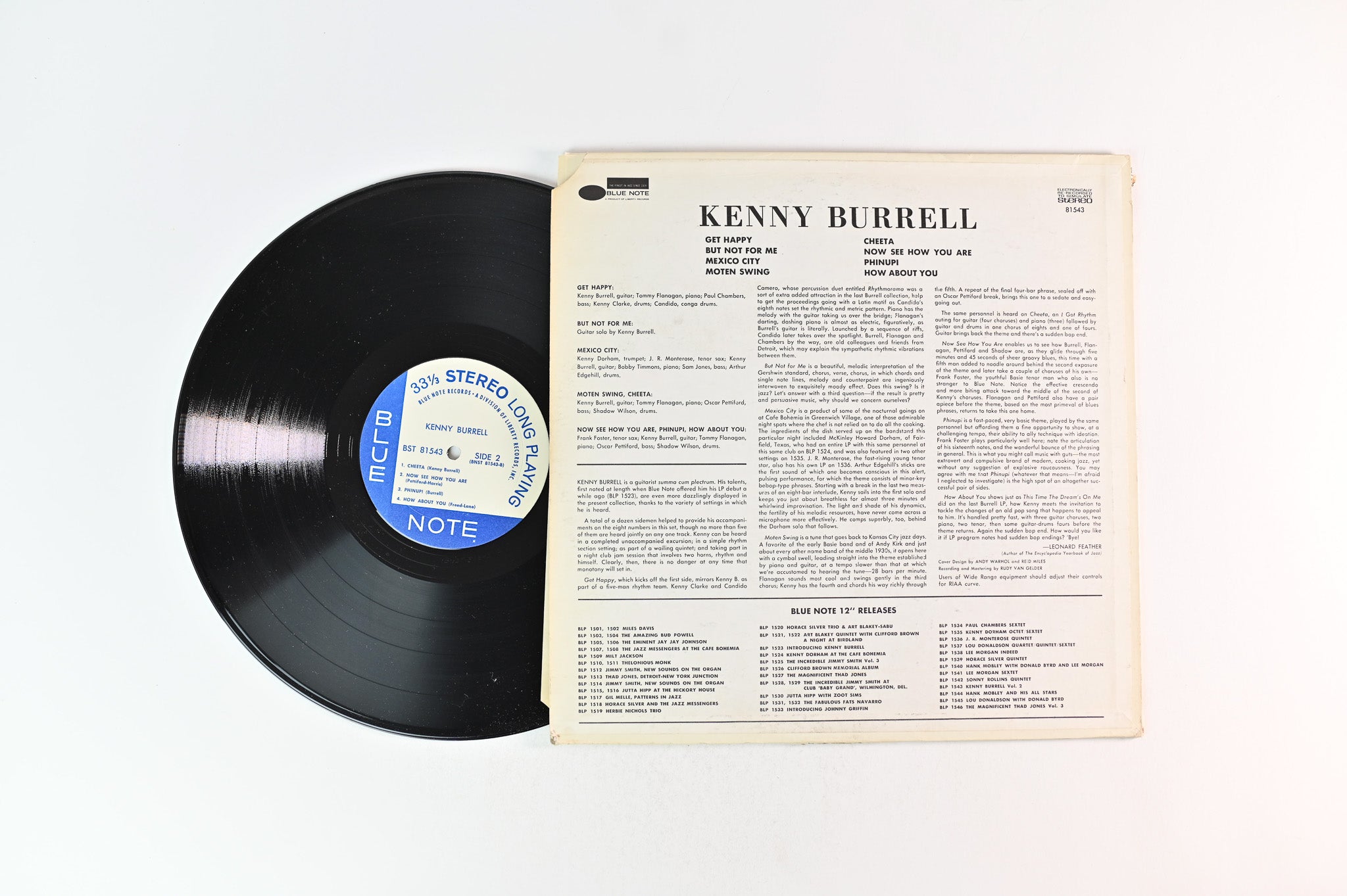 Kenny Burrell - Kenny Burrell on Blue Note Stereo Liberty