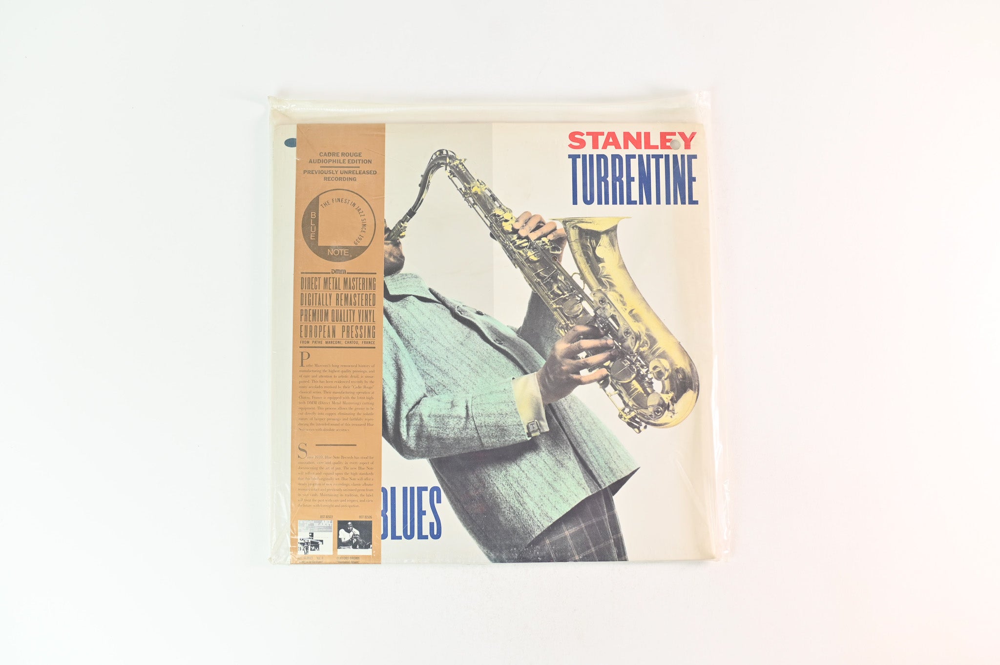 Stanley Turrentine - Z.T.'s Blues  on Blue Note Cadre Rouge Audiophile Edition Sealed