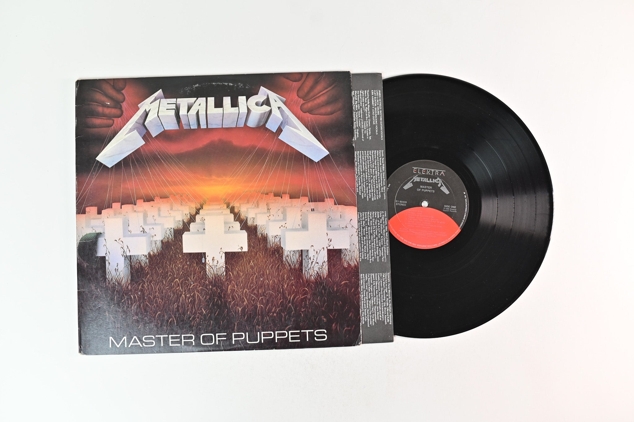 Metallica - Master Of Puppets on Elektra