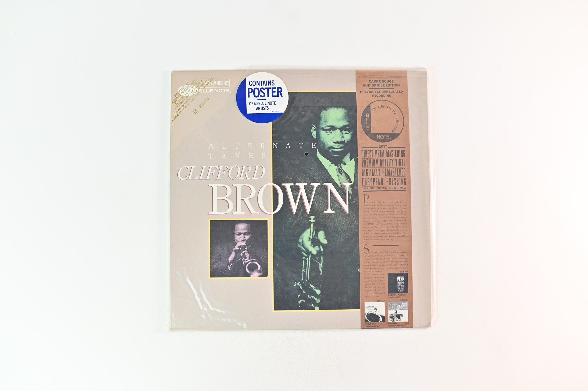 Clifford Brown - Alternate Takes  on Blue Note Cadre Rouge Audiophile Edition Sealed