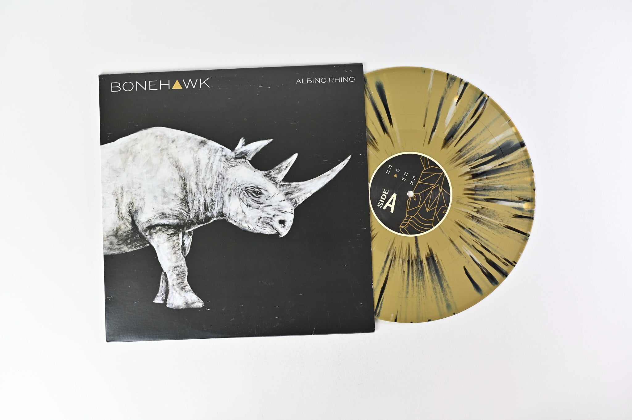 Bonehawk - Albino Rhino on Hornacious Wax Records