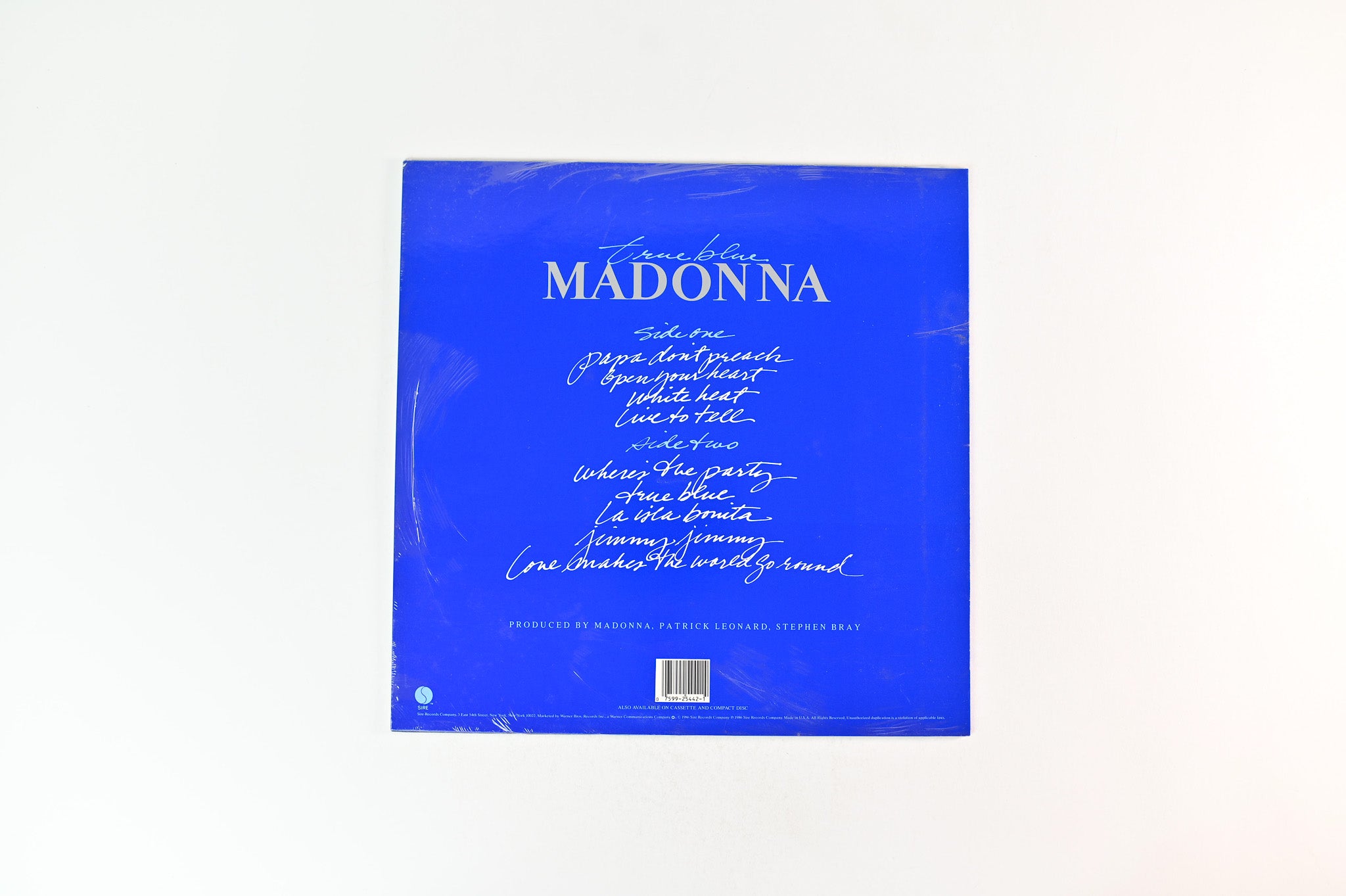 Madonna - True Blue  on Sire Sealed