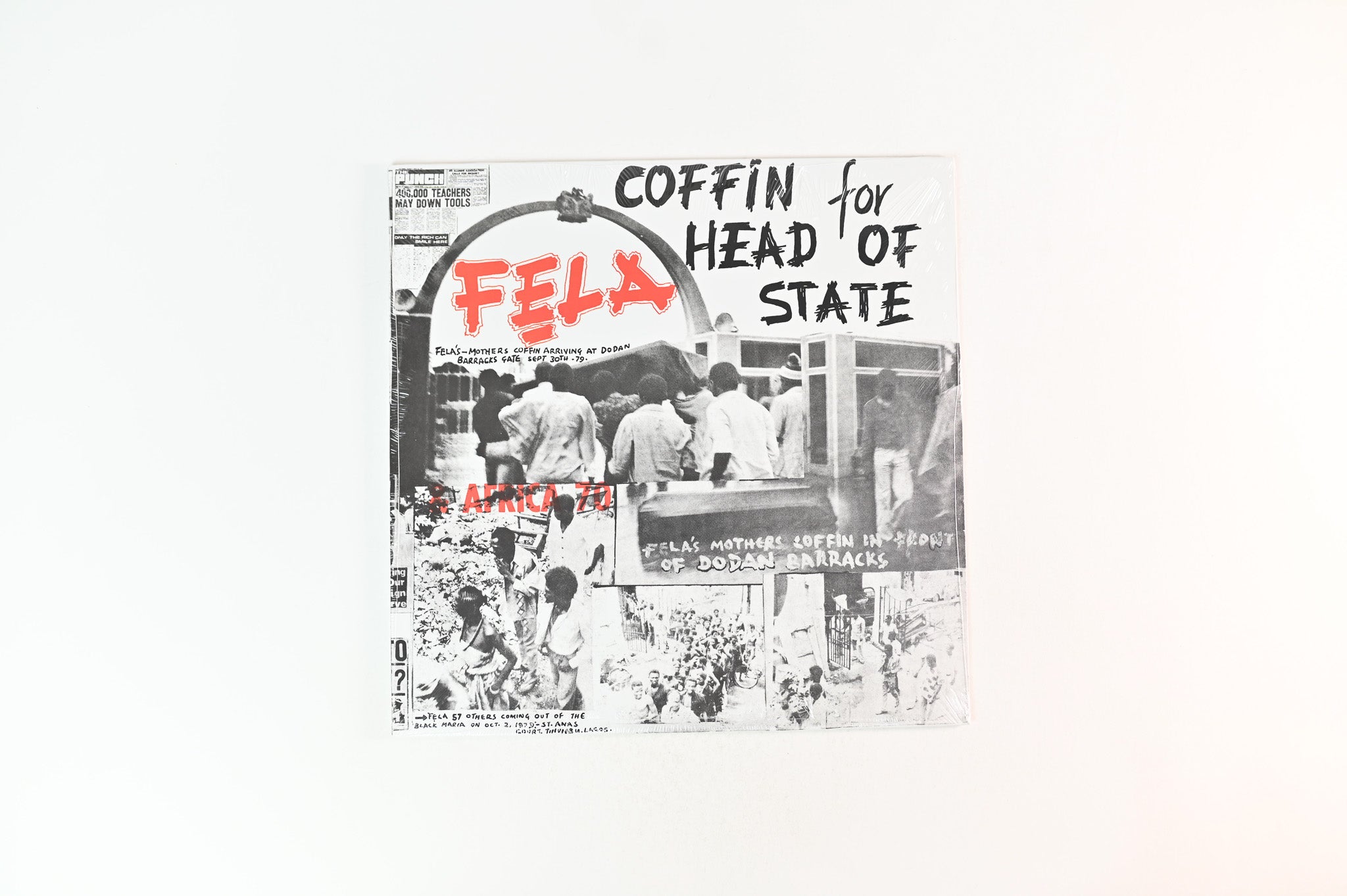 Fela Kuti - Coffin For Head Of State on Knitting Factory Reissue Sealed