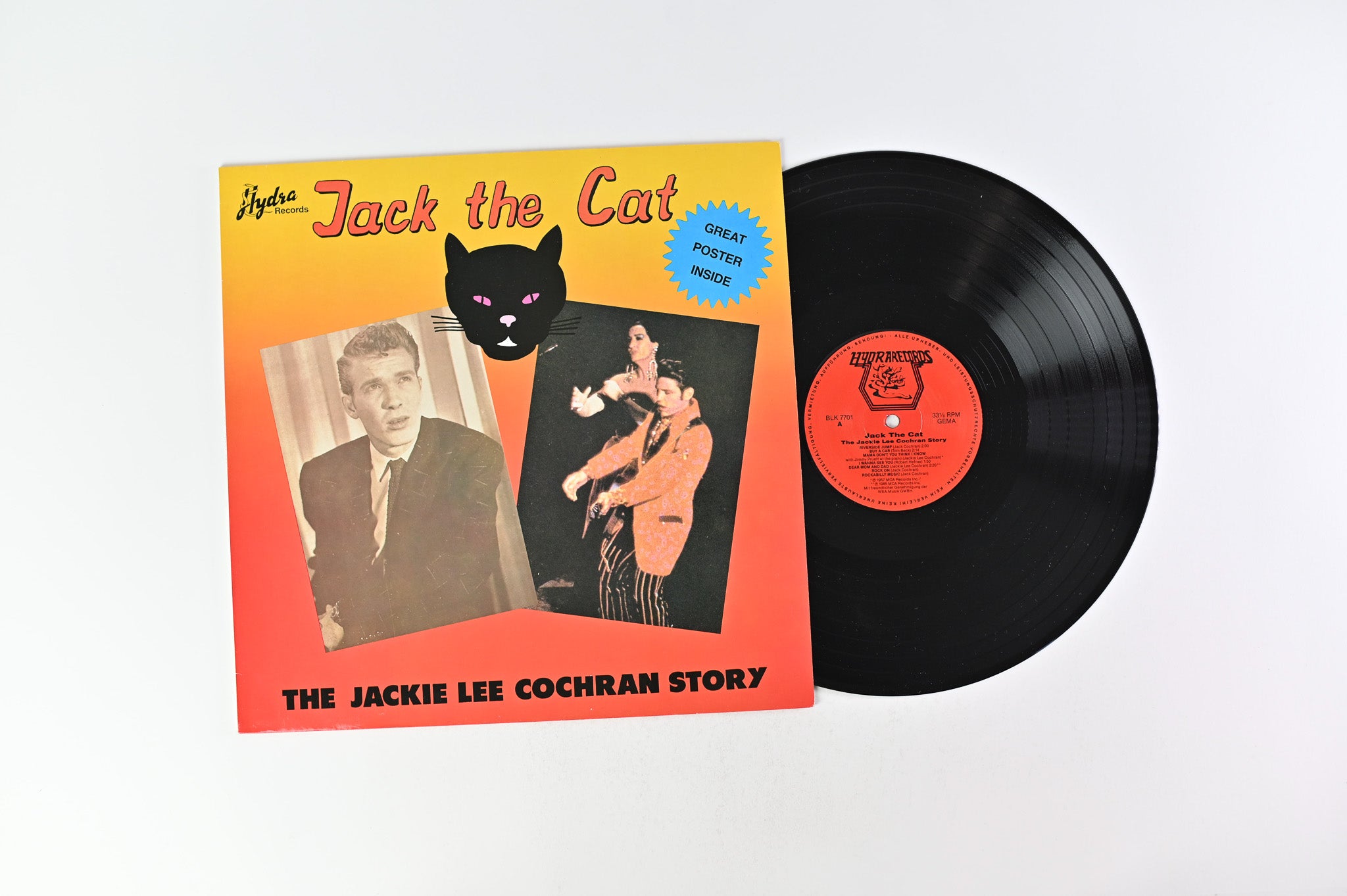 Jackie Lee Cochran - Jack The Cat - The Jackie Lee Cochran Story on Hydra Records