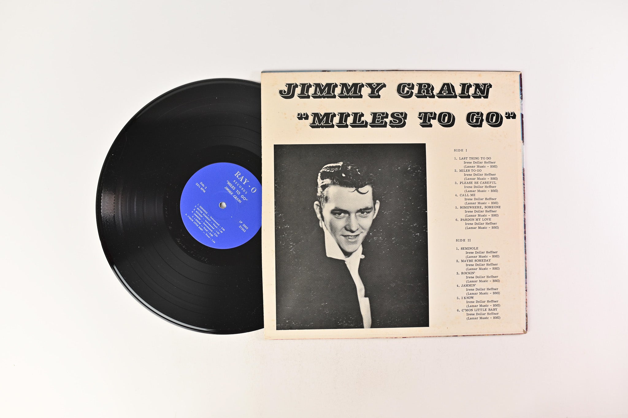 Jimmy Crain - Miles To Go on Ray-O Records