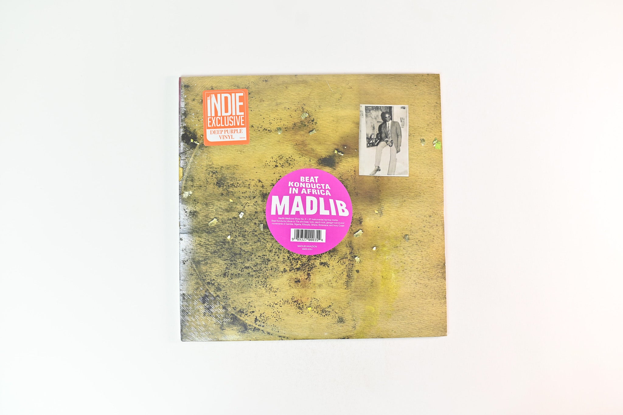 Madlib - Beat Konducta In Africa on Madlib Invazion RSD 2022 Ltd Purple Vinyl Reissue Sealed