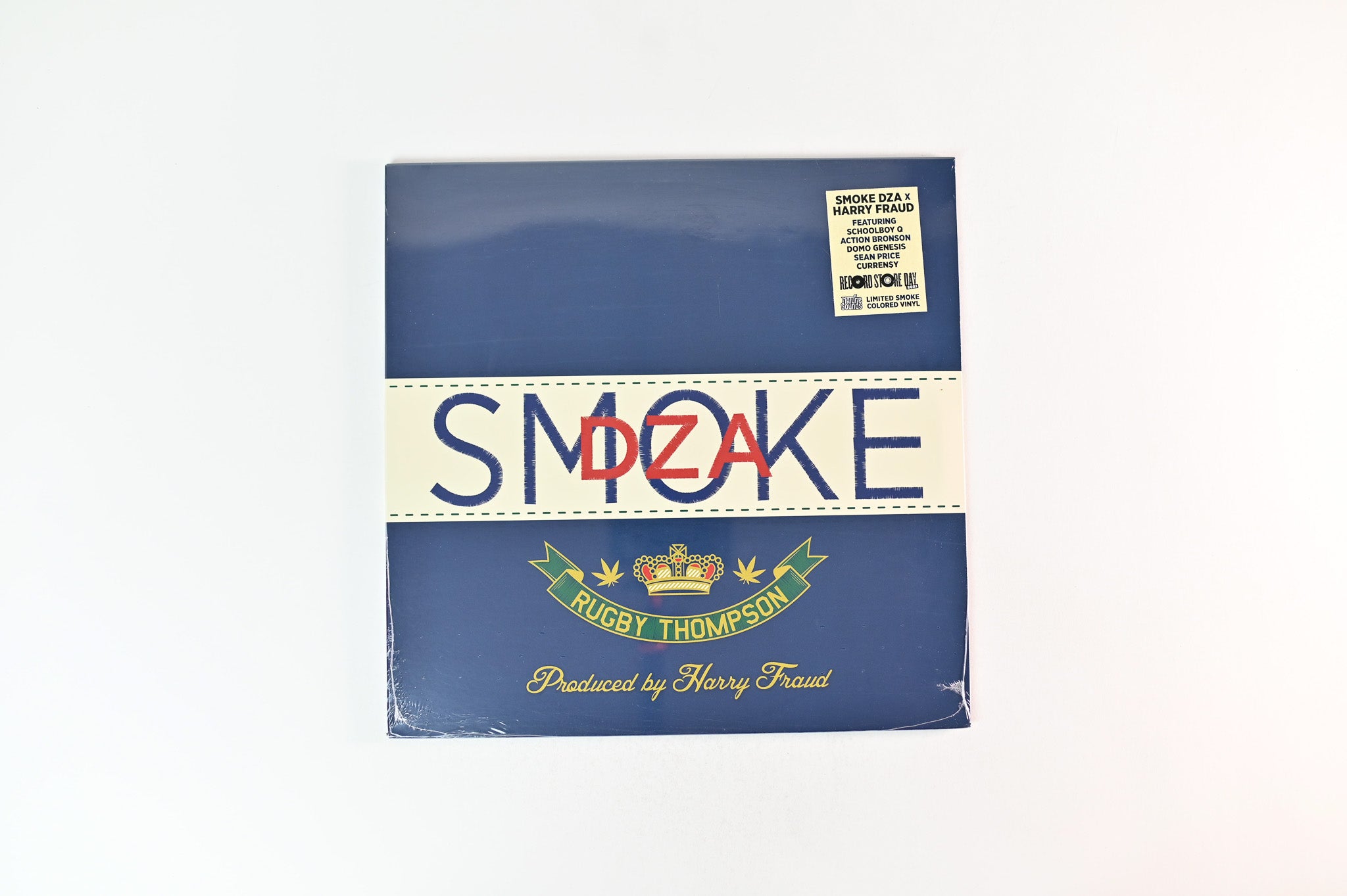 Smoke DZA - Rugby Thompson on High Times RSD 2021 Ltd Smoke Vinyl Sealed