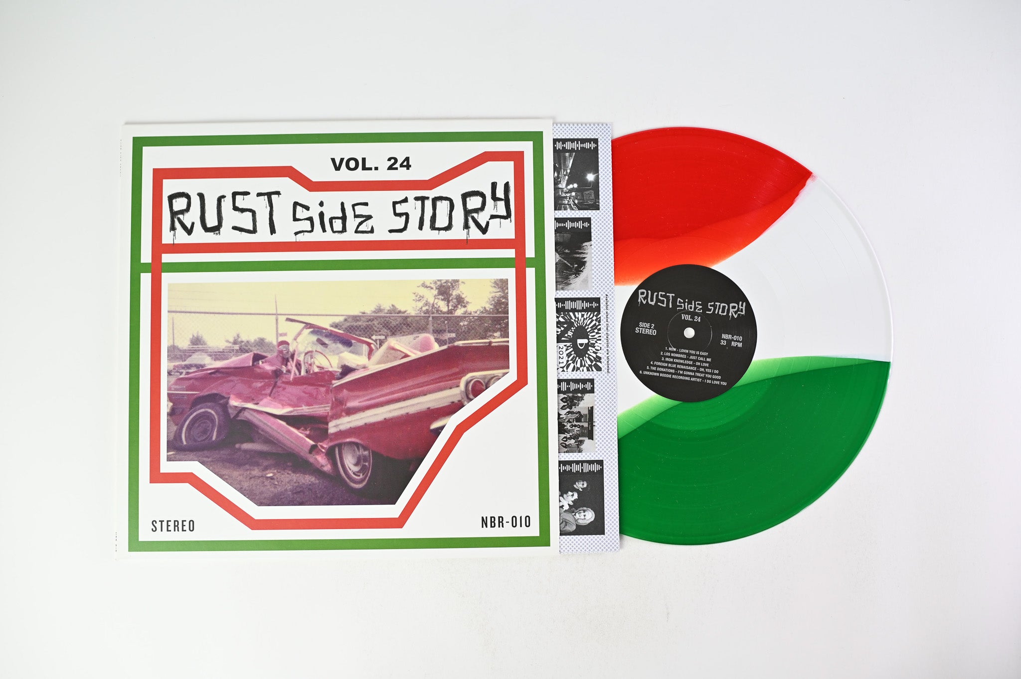 Various - Rust Side Story Vol. 24 on Numbero - Tri-Color Vinyl