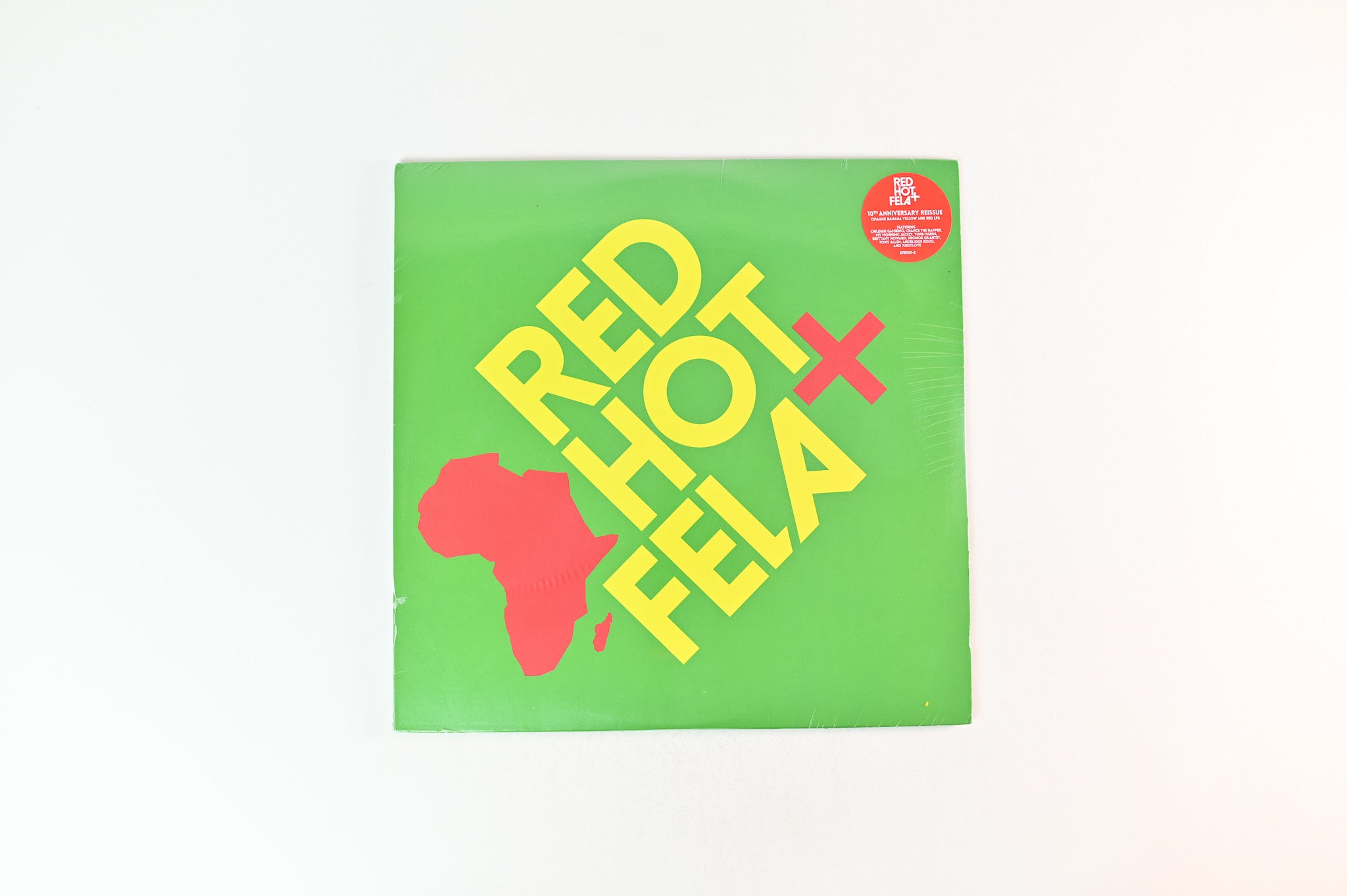 Various - Red Hot + Fela on Knitting Factory Yellow / Red Vinyl Reissue Sealed