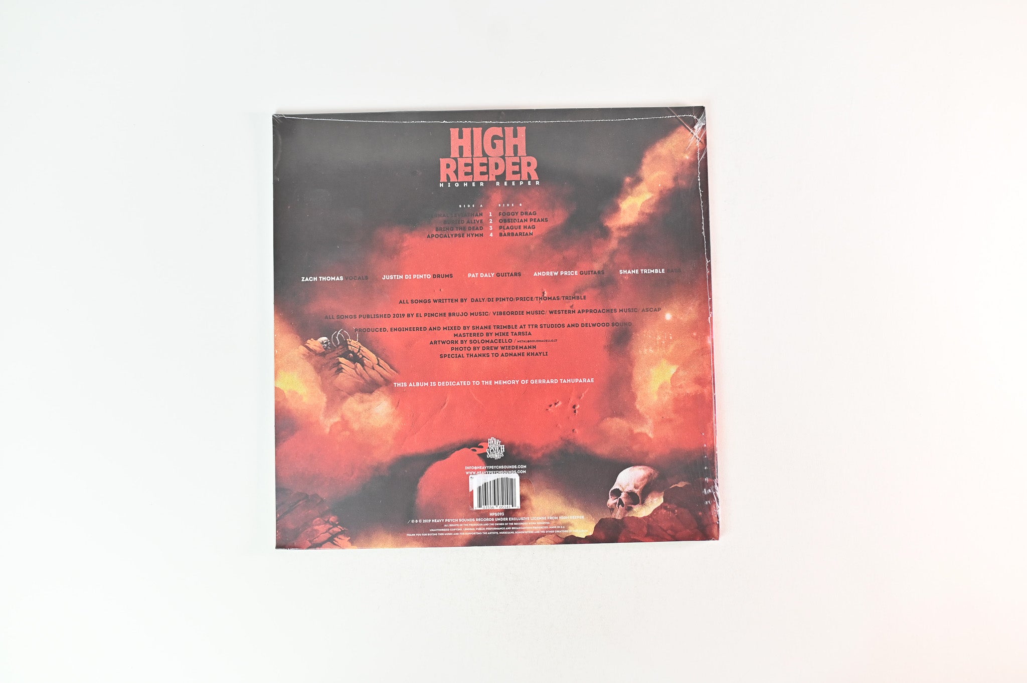 High Reeper - Higher Reeper on Heavy Psych Sounds Ltd Colored Vinyl Sealed