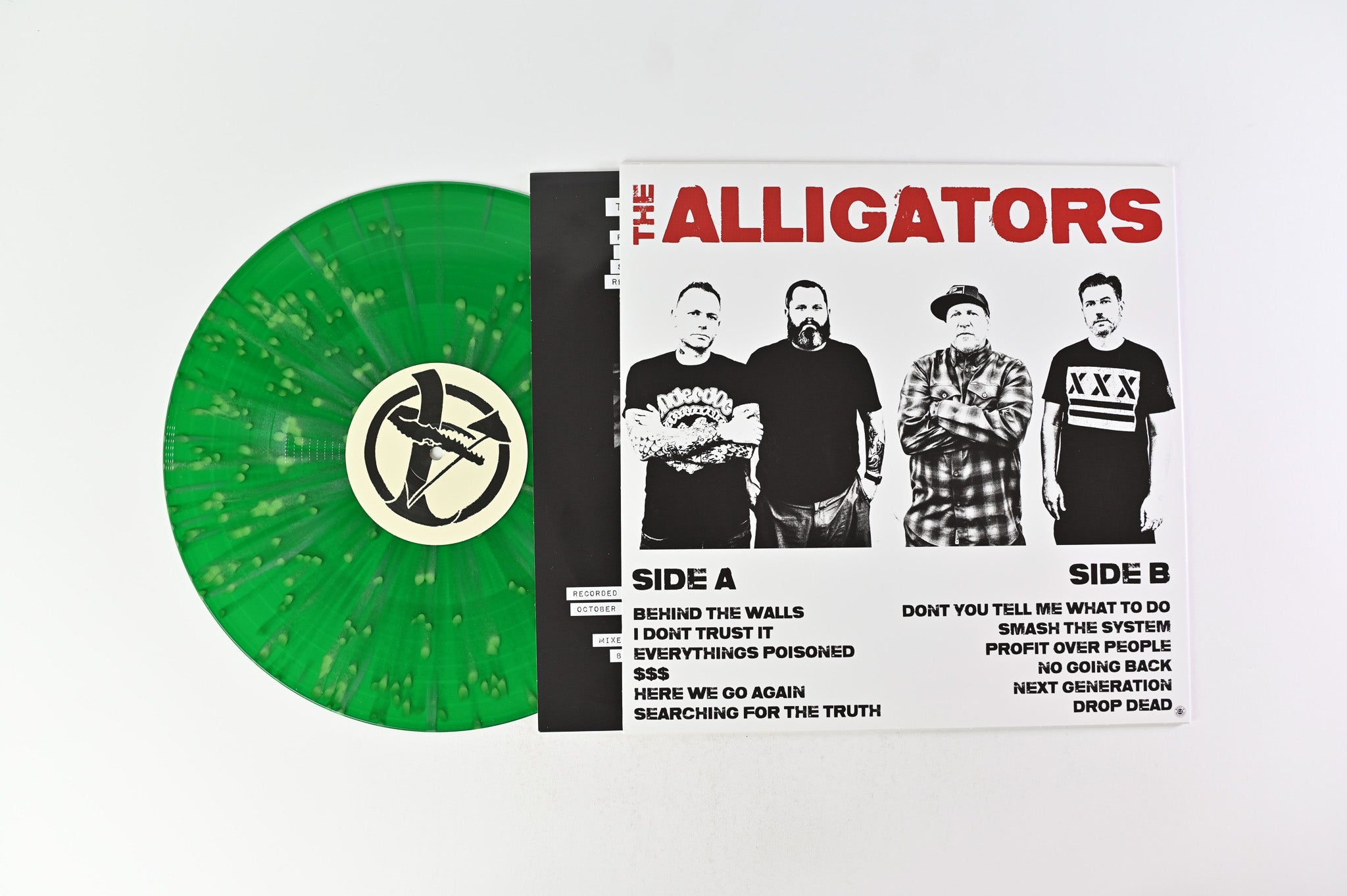 The Alligators - Searching For The Truth Ltd Green Splatter