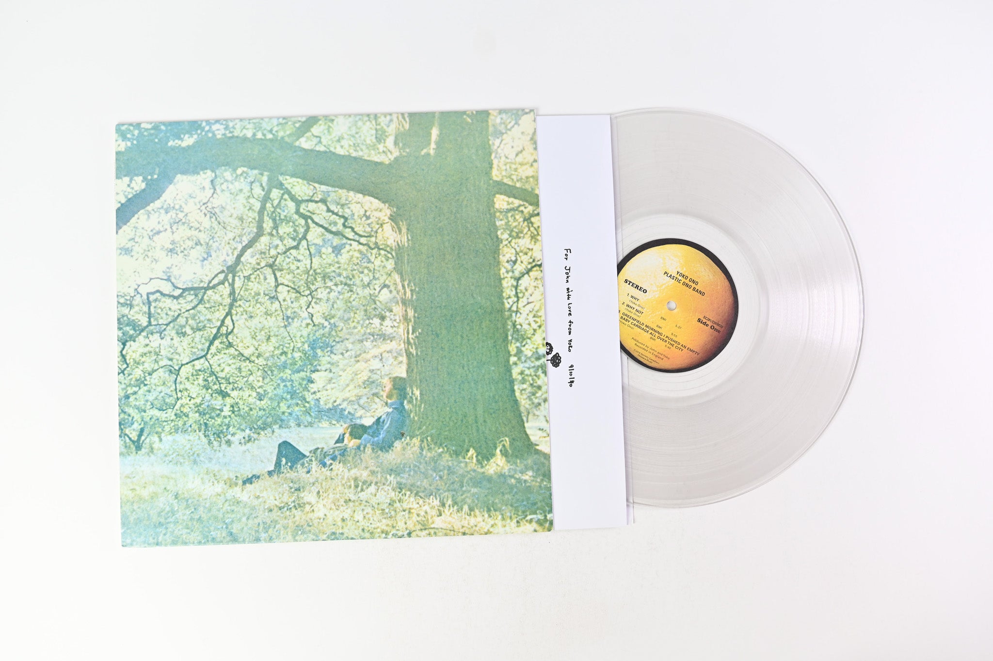 Yoko Ono - Plastic Ono Band on Secretly Canadian Clear Vinyl Reissue