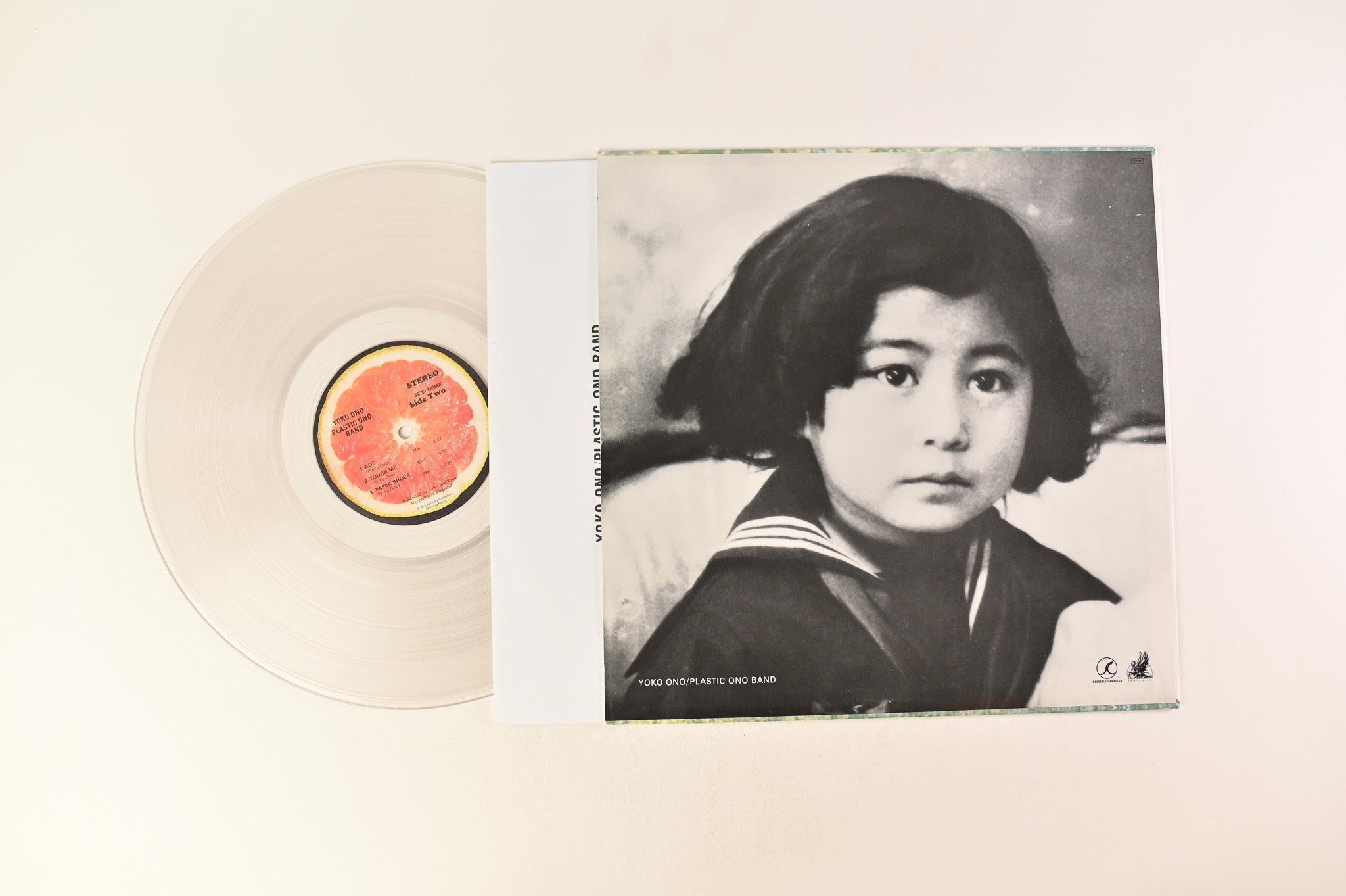 Yoko Ono - Plastic Ono Band on Secretly Canadian Clear Vinyl Reissue