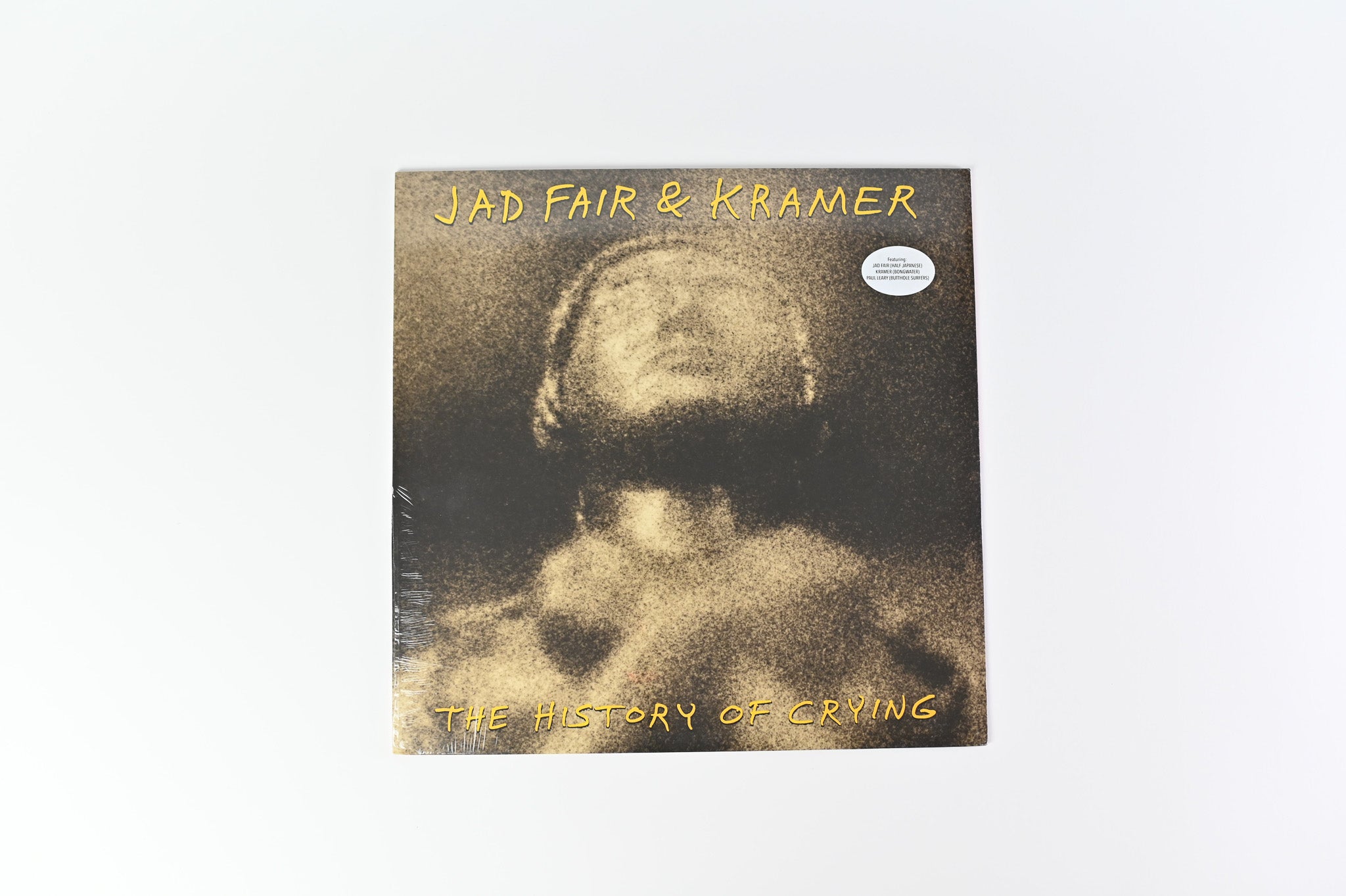 Jad Fair & Kramer - The History Of Crying on Shimmy 500 Ltd Red Vinyl Signed Sealed