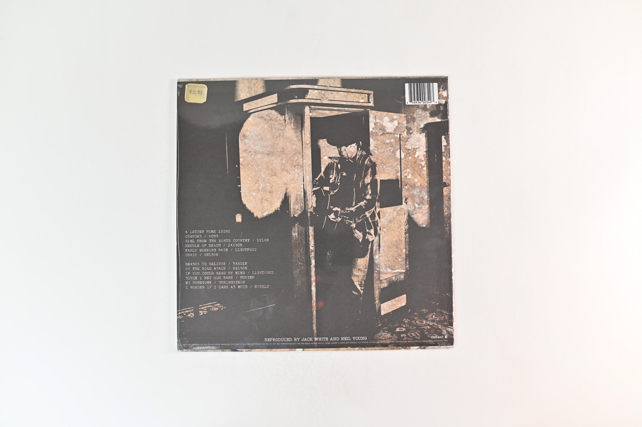 Neil Young - A Letter Home on Third Man Reprise Sealed