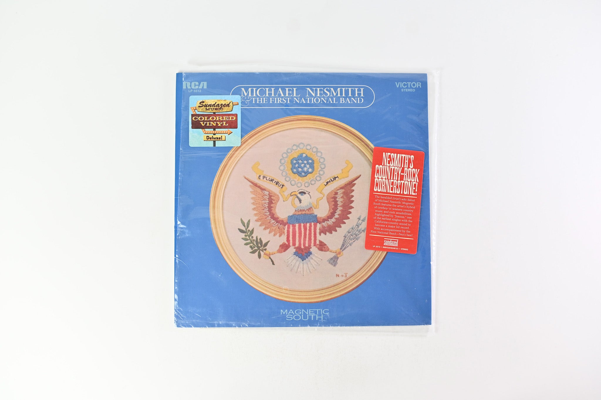 Michael Nesmith & The First National Band - Magnetic South on Sundazed RCA Blue Vinyl Reissue