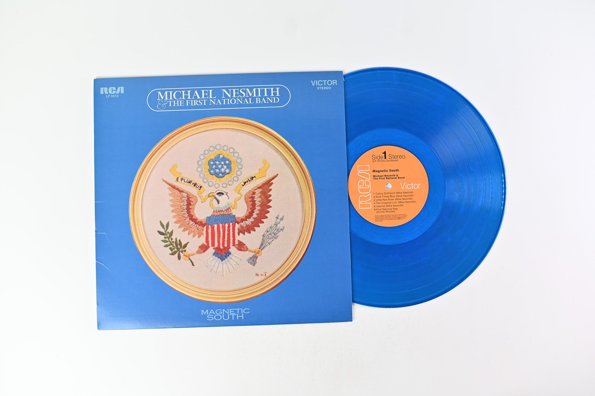 Michael Nesmith & The First National Band - Magnetic South on Sundazed RCA Blue Vinyl Reissue