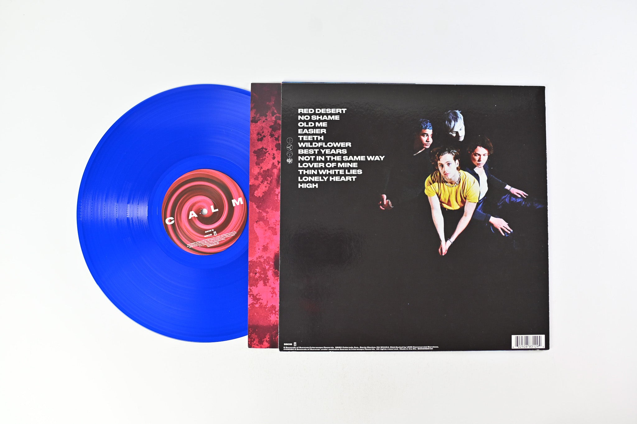 5SOS deals Calm Blue Target Vinyl LP 5 Seconds of Summer Record