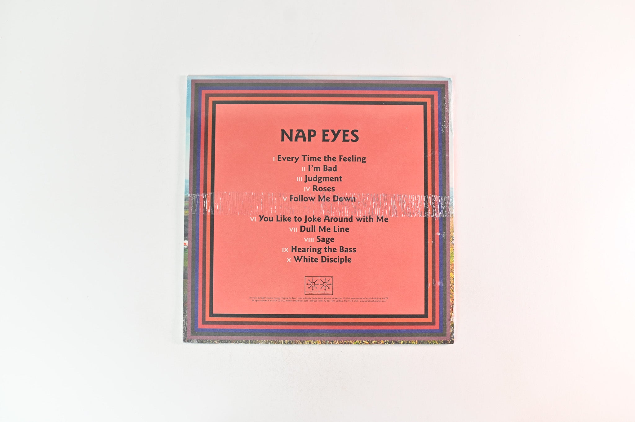 Nap Eyes - I'm Bad Now on Paradise of Bachelors Ltd Pink Vinyl Sealed