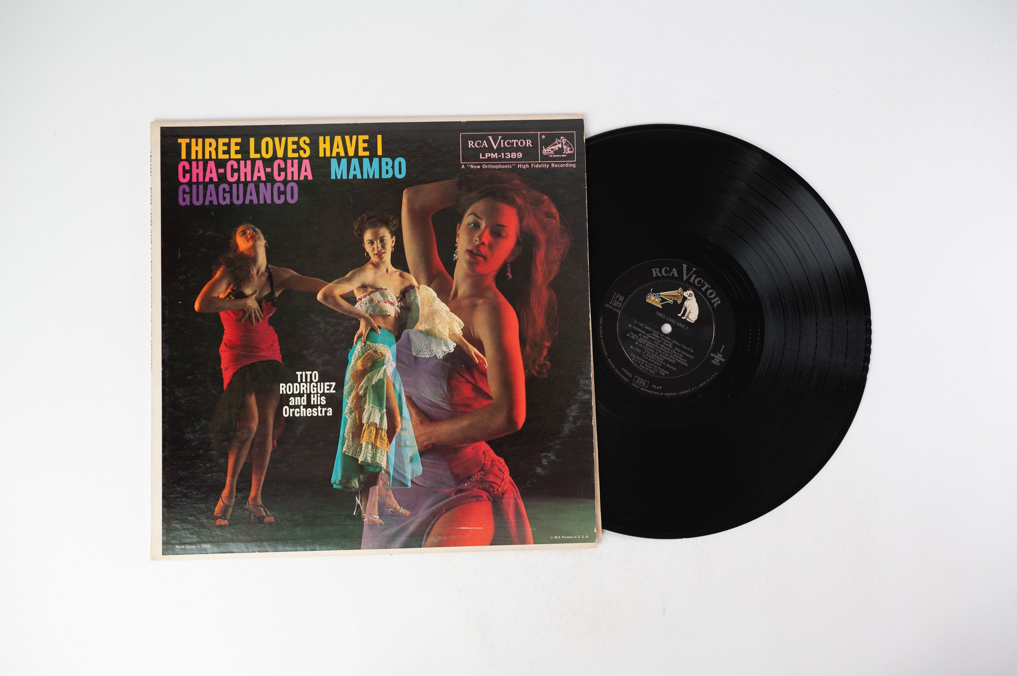 Tito Rodriguez & His Orchestra - Three Loves Have I on RCA Victor - Mono