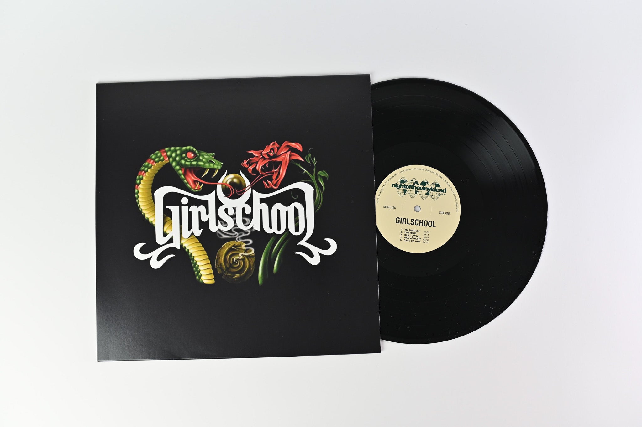 Girlschool - Girlschool on Night of the Vinyl Dead Ltd Numbered Pressing