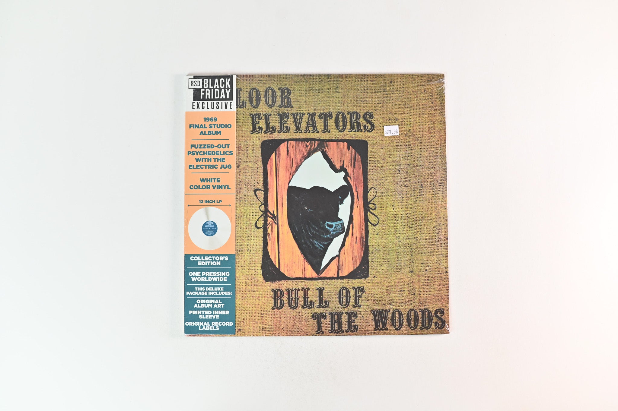 13th Floor Elevators - Bull Of The Woods on Lmlr RSD BF 2023 White Vinyl Reissue Sealed