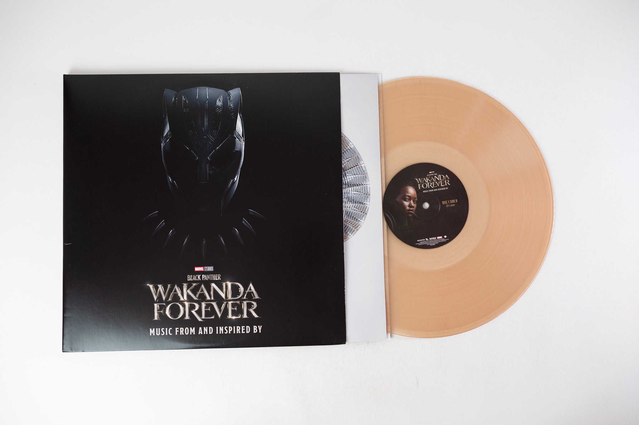 Various - Black Panther: Wakanda Forever - Music From And Inspired By on Hollywood / Def Jam Recordings - Tan Translucent Vinyl