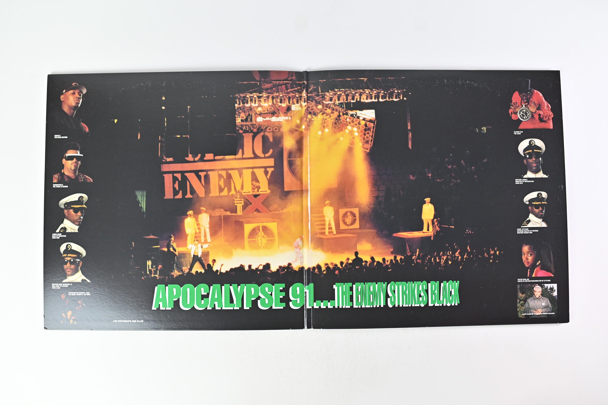 Public Enemy - Apocalypse 91... The Enemy Strikes Black on Def Jam Recordings - Green Vinyl