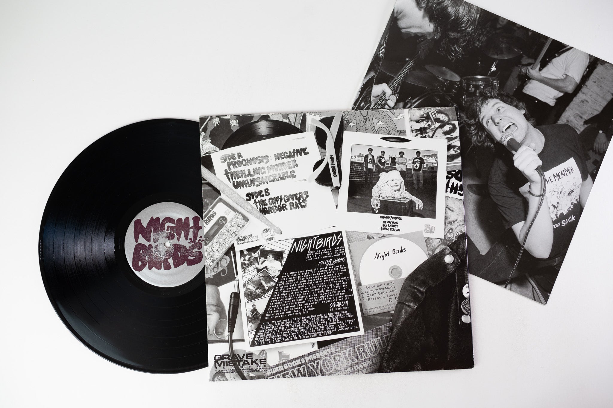 Night Birds - Fresh Kills Vol. 1 on Grave Mistake Records