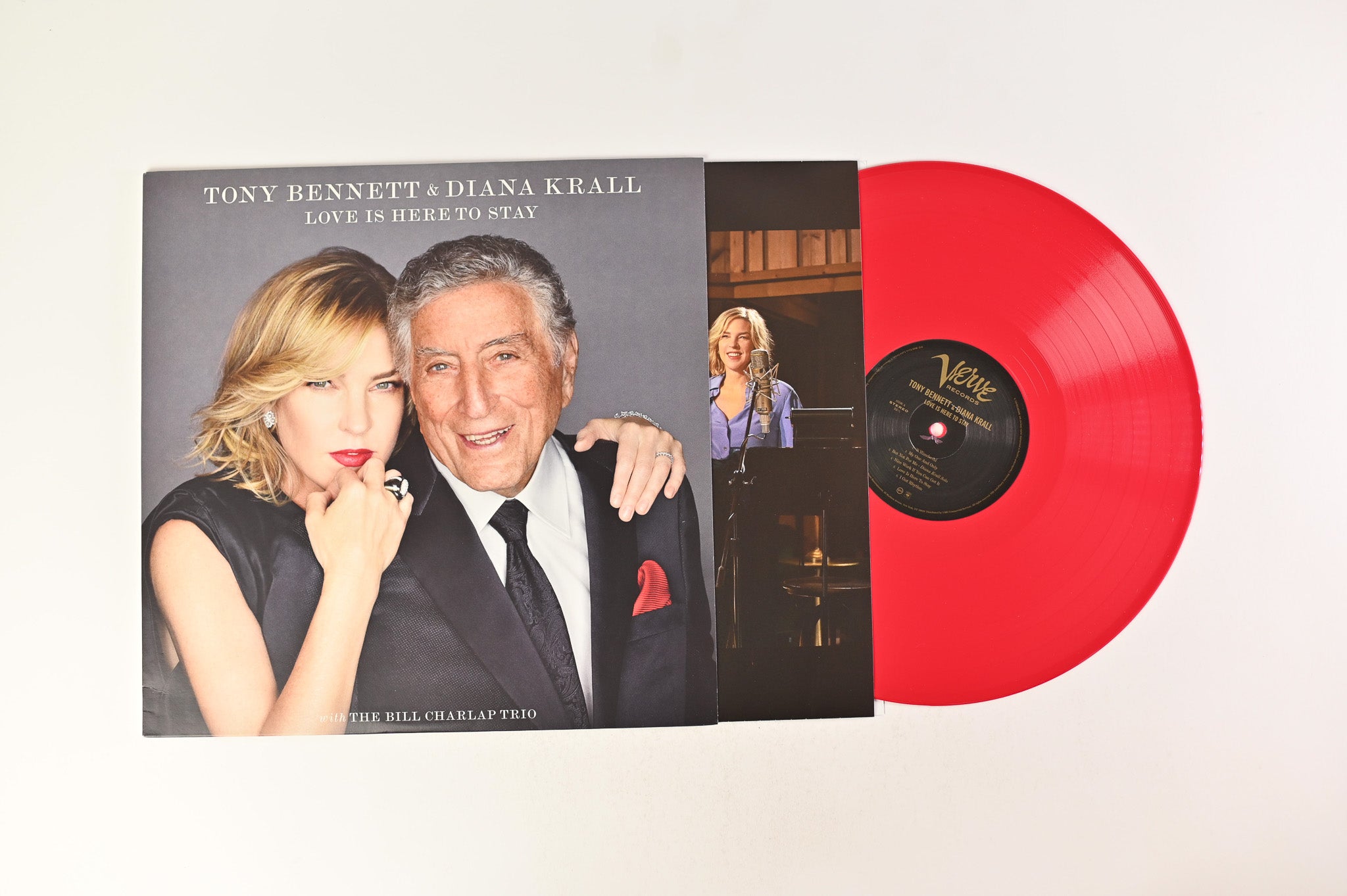 Tony Bennett & Diana Krall - Love Is Here To Stay on Verve Records / Columbia - Red Vinyl