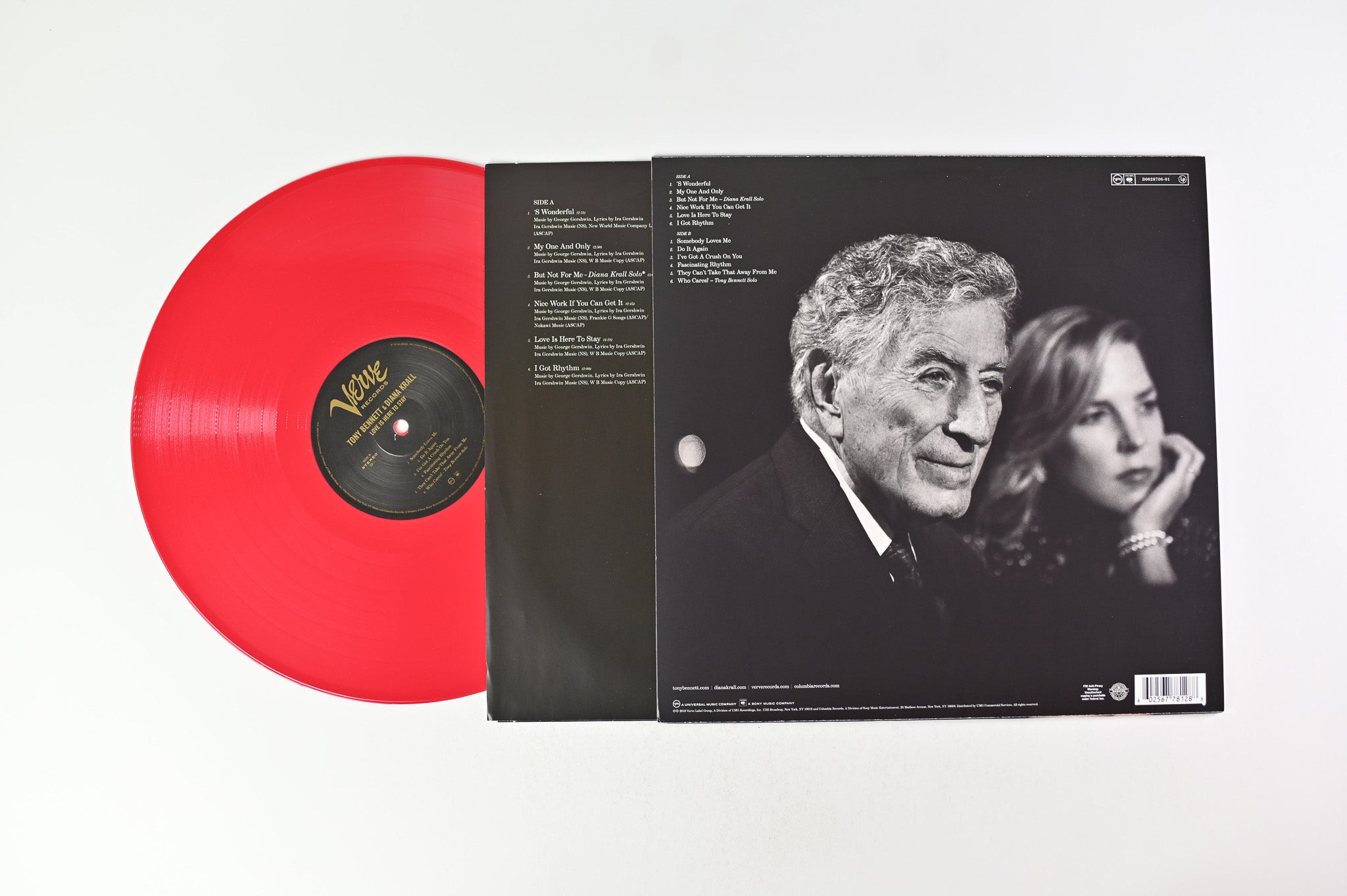 Tony Bennett & Diana Krall - Love Is Here To Stay on Verve Records / Columbia - Red Vinyl