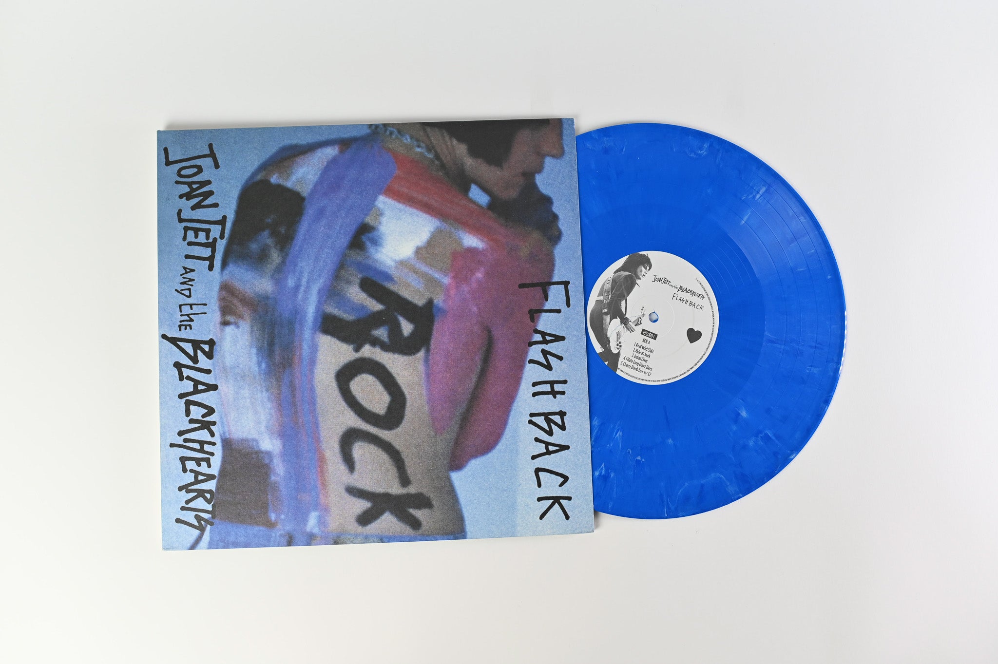 Joan Jett & The Blackhearts - Flashback RSD Reissue on Blue Vinyl on Blackheart Records