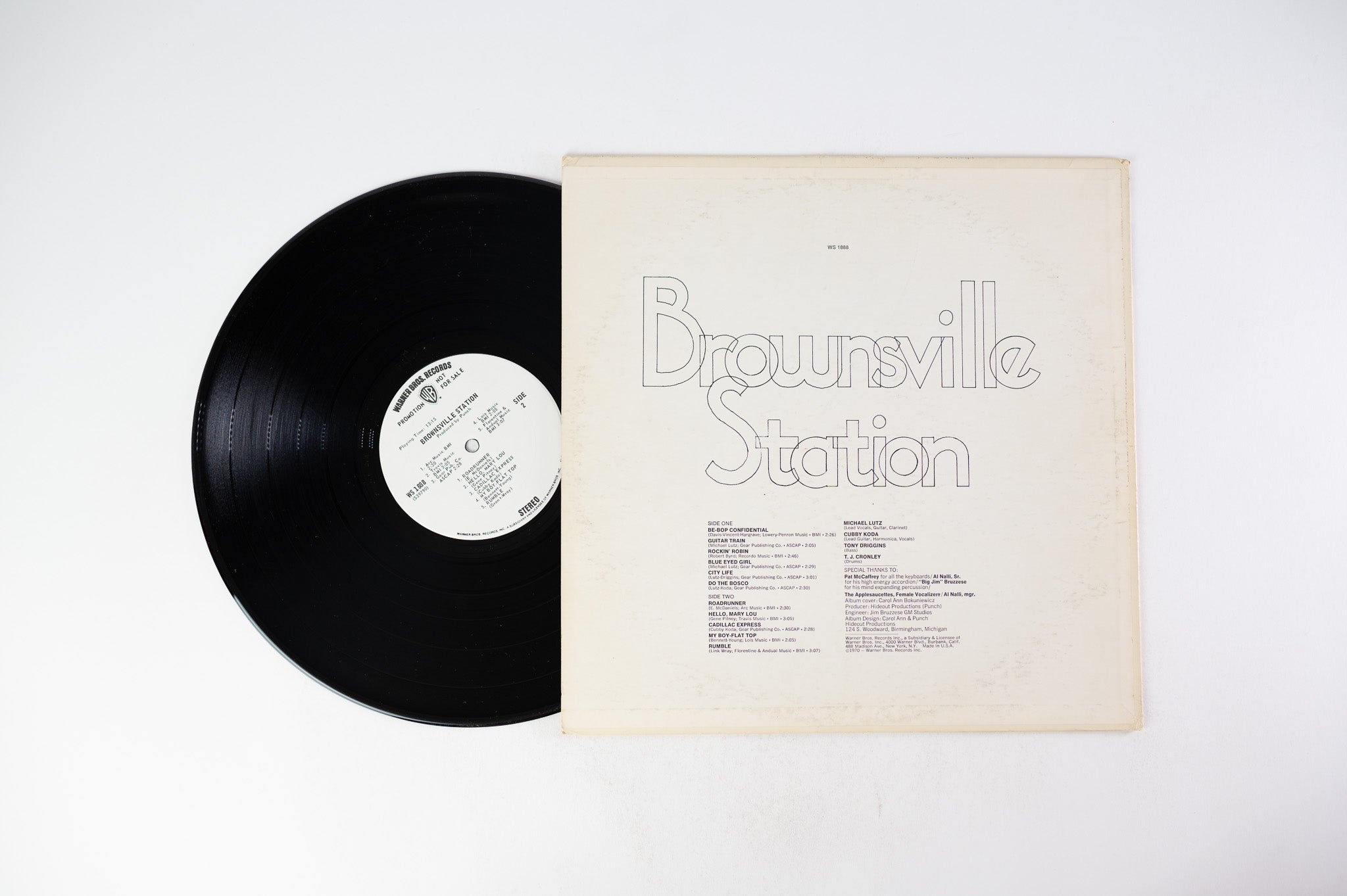 Brownsville Station - No BS on Warner Bros. Records