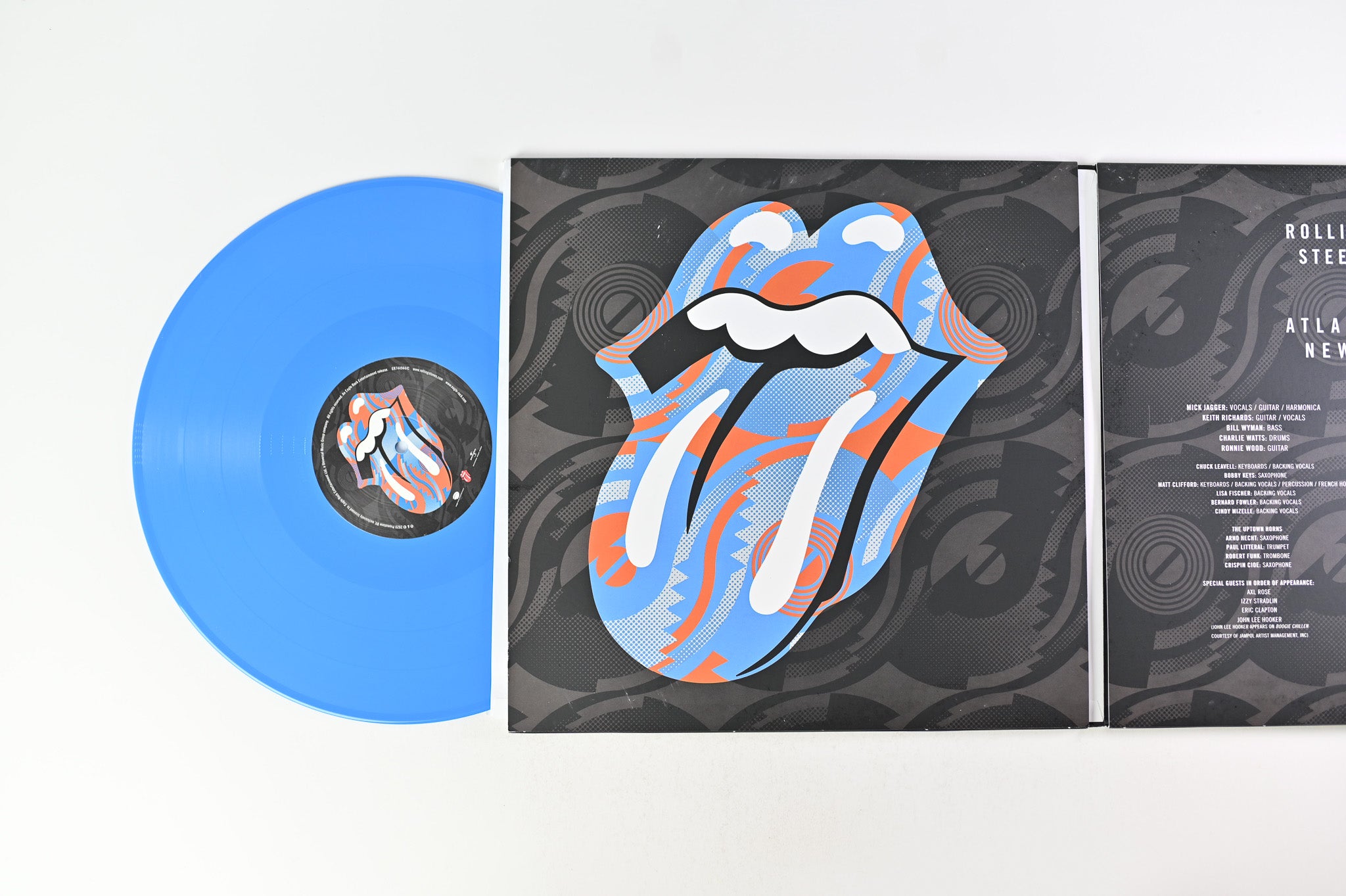 The Rolling Stones - Steel Wheels Live Atlantic City New Jersey on Rolling Stones Records / Eagle Rock Entertainment - Orange & Blue Vinyl