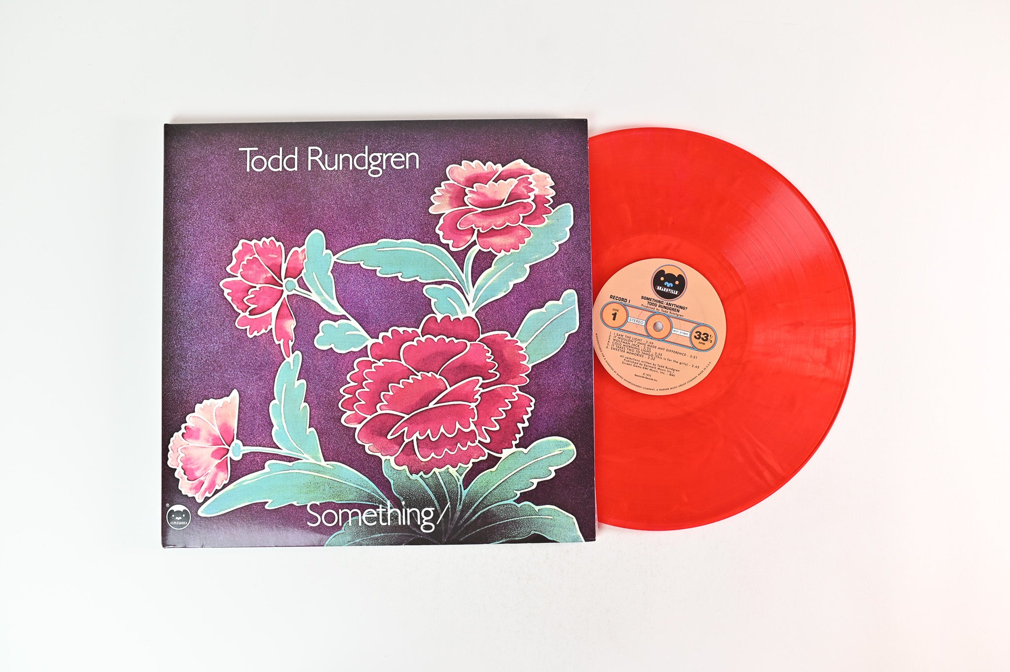 Todd Rundgren - Something / Anything? on Bearsville Rhino RSD BF 2018 Ltd Red / Blue Vinyl Reissue With Bonus 7"