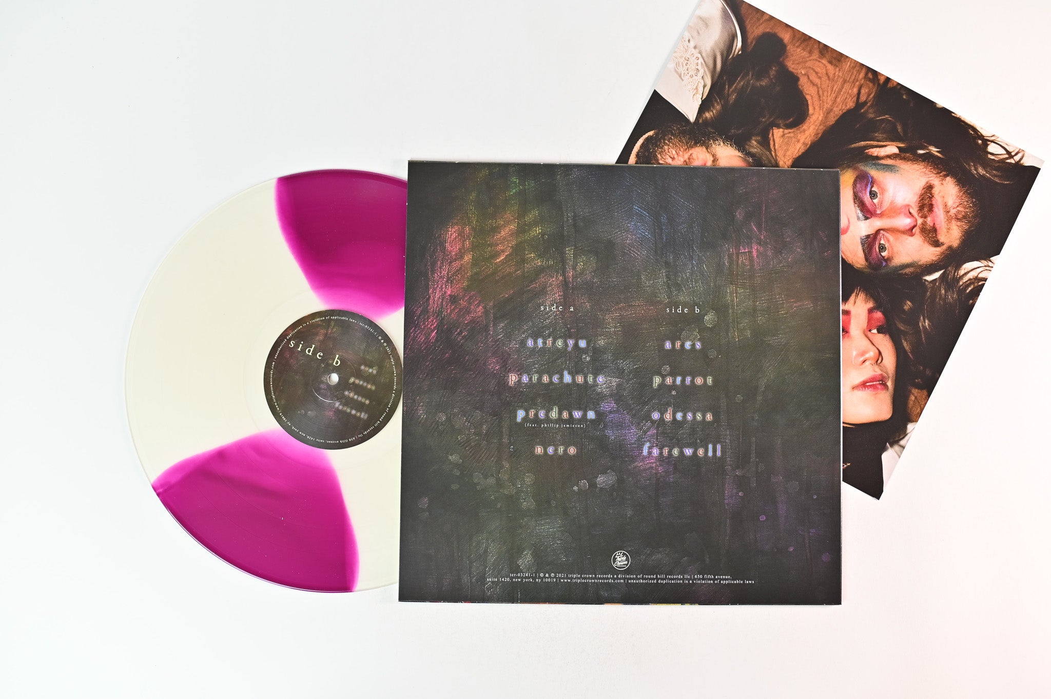 Covet - Technicolor on Triple Crown Clear / Purple Vinyl Reissue