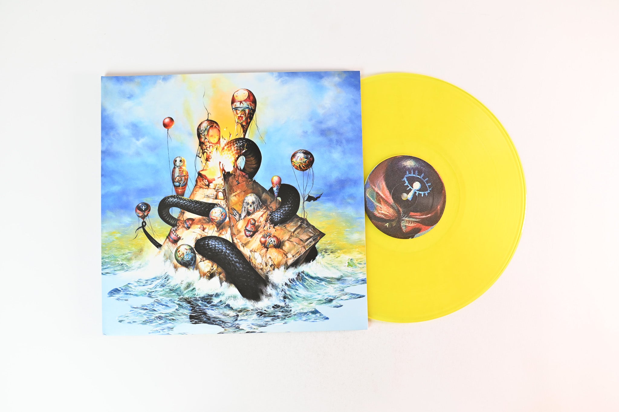 Circa Survive - Descensus on Sumerian Ltd Yellow Transparent