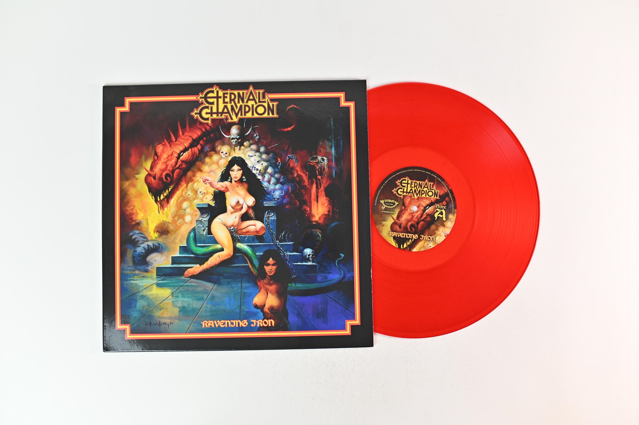 Eternal Champion - Ravening Iron on No Remorse Ltd Red Transparent