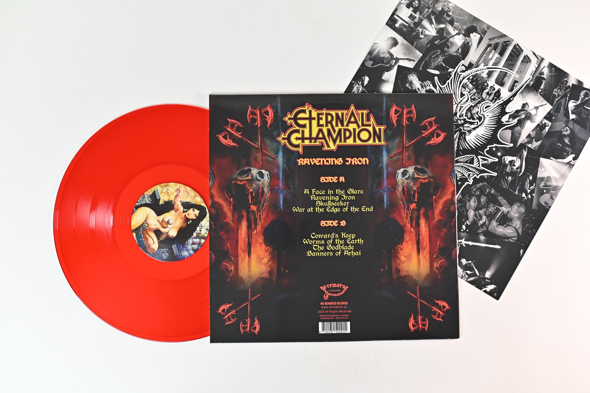 Eternal Champion - Ravening Iron on No Remorse Ltd Red Transparent