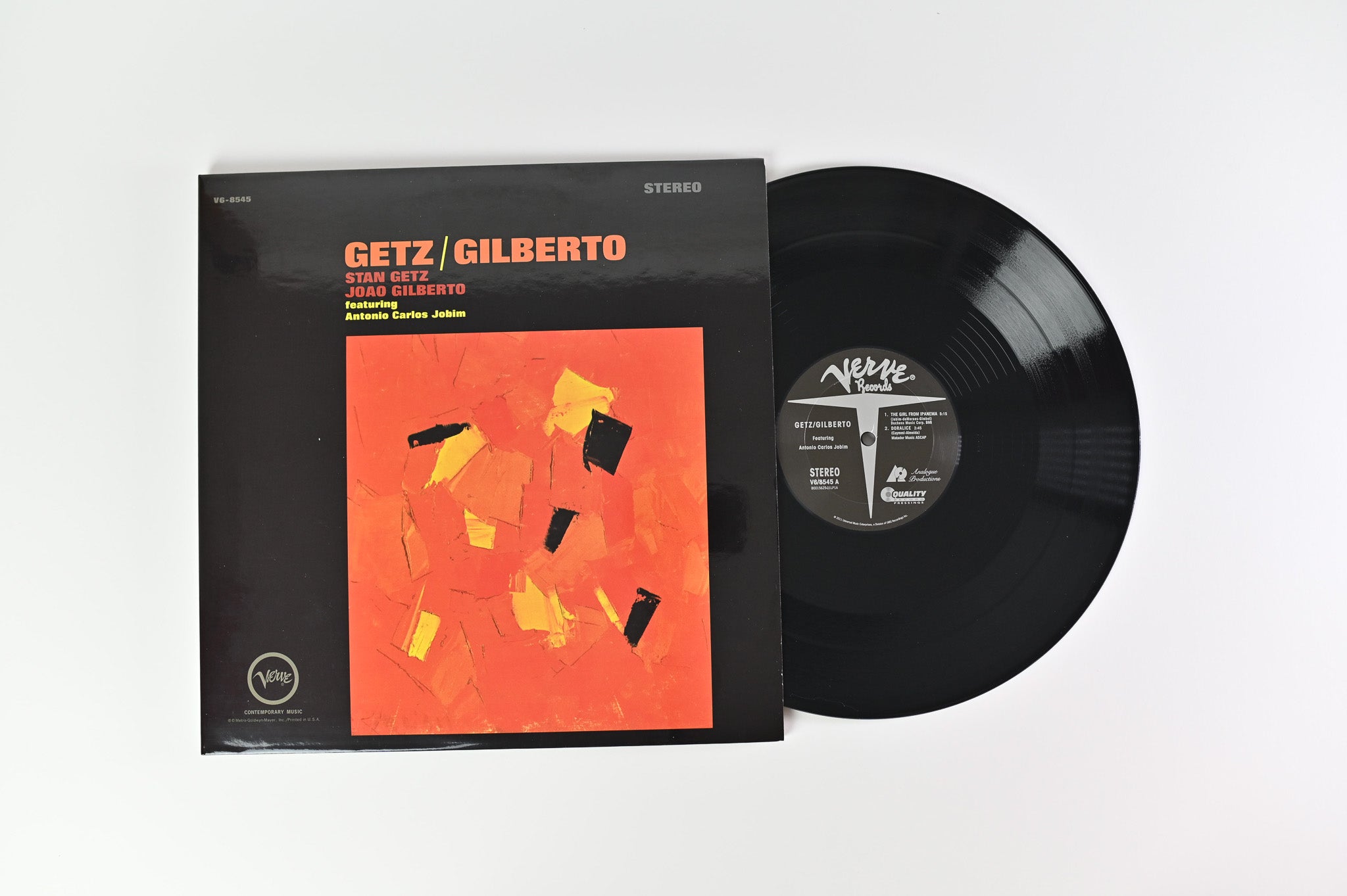 Stan Getz - Getz / Gilberto on Verve Analogue Productions Ltd Numbered Reissue