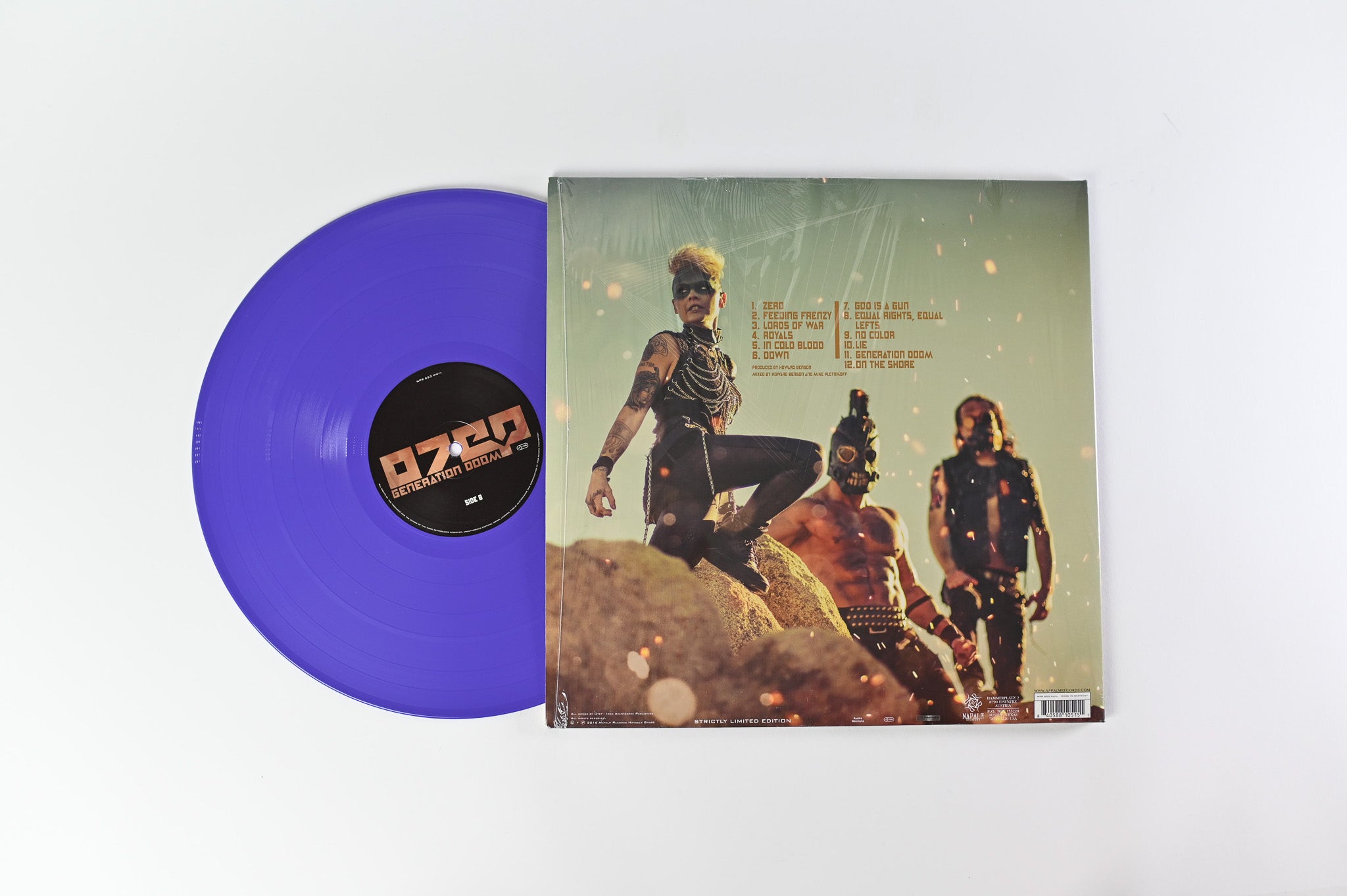 Otep - Generation Doom on Napalm Records Purple Vinyl