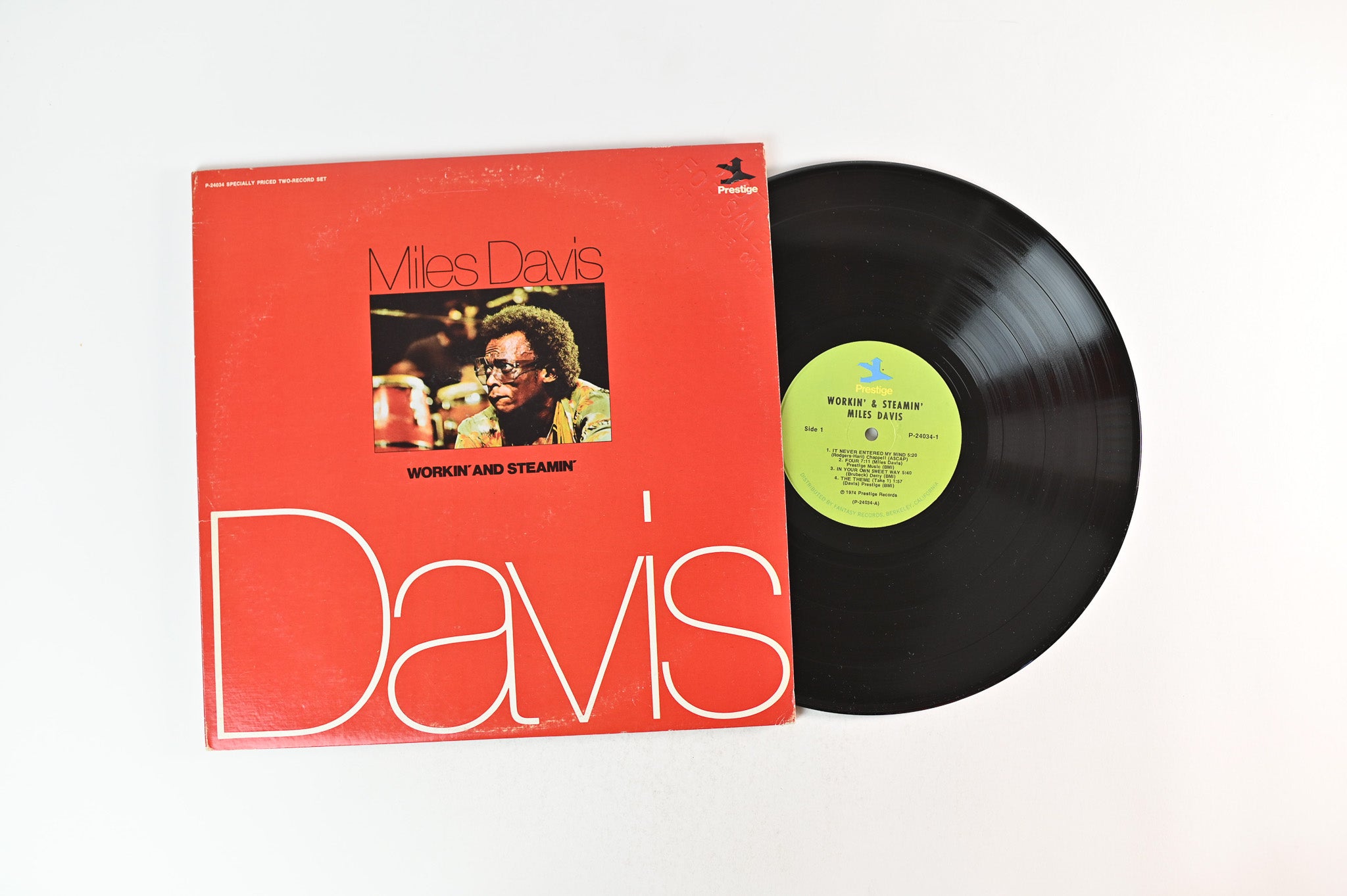 Miles Davis - Workin' And Steamin' on Prestige Reissue