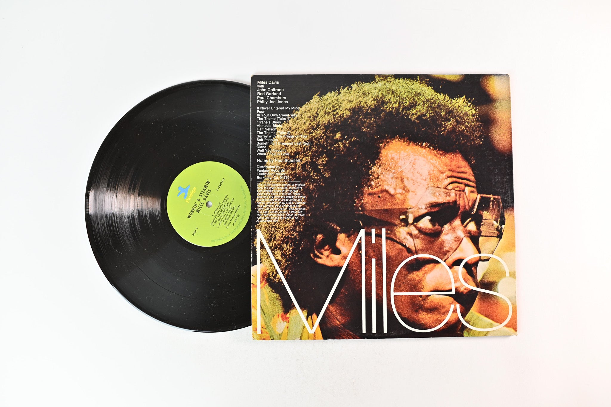 Miles Davis - Workin' And Steamin' on Prestige Reissue