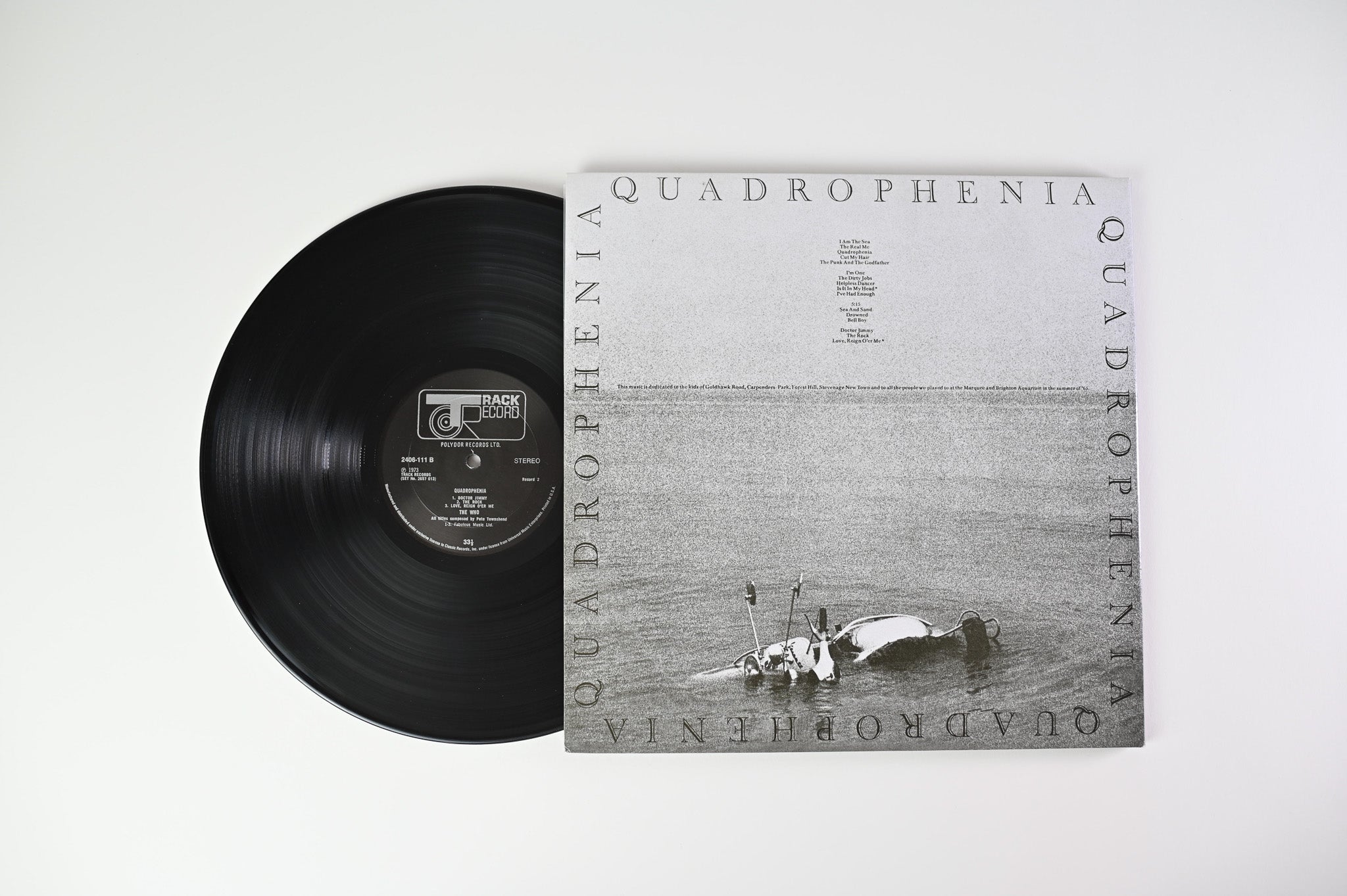 The Who - Quadrophenia on Classic Records/Track Records Reissue 200g Quiex SV-P