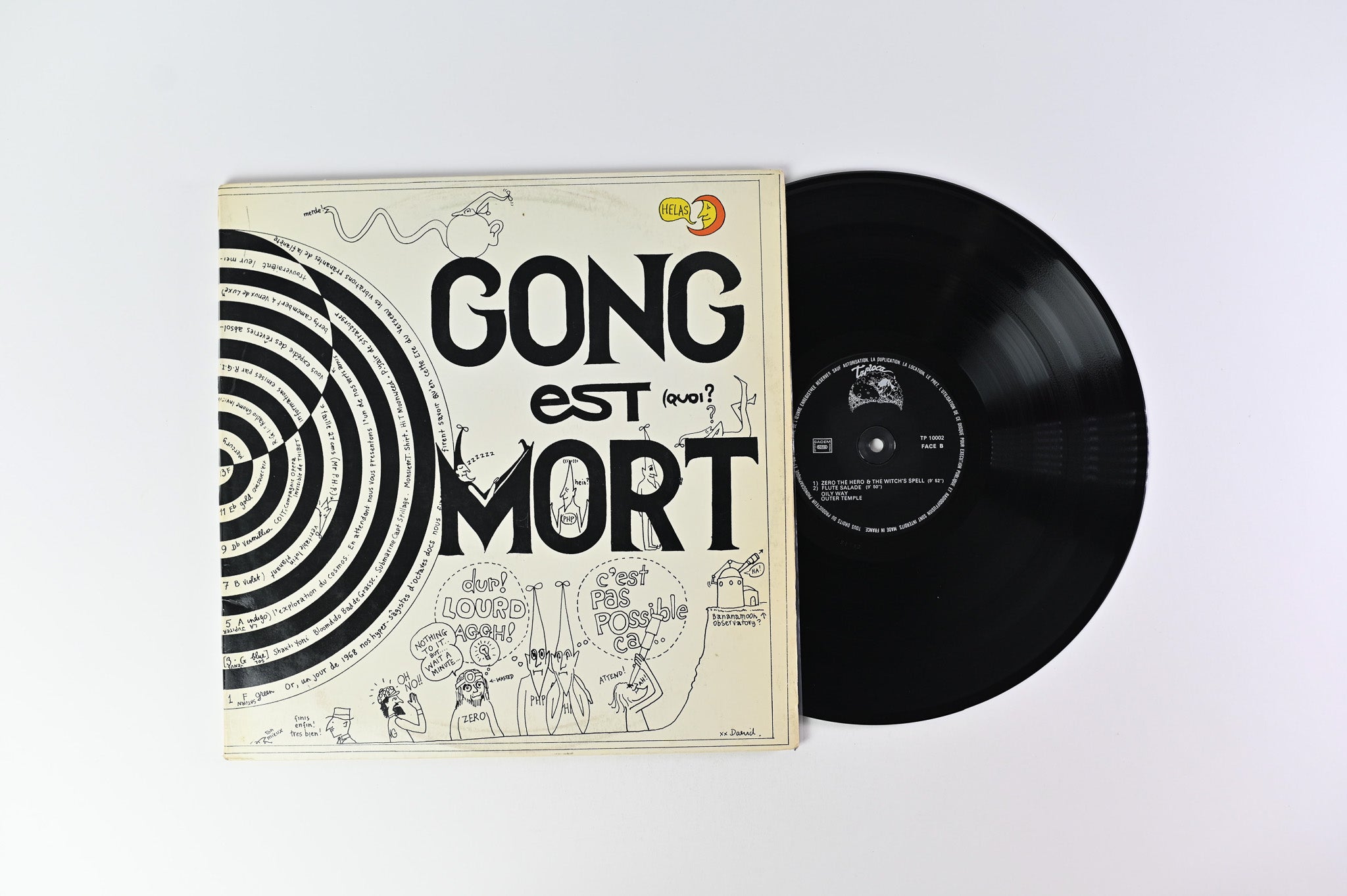 Gong - Gong Est Mort on Tapioca Reissue