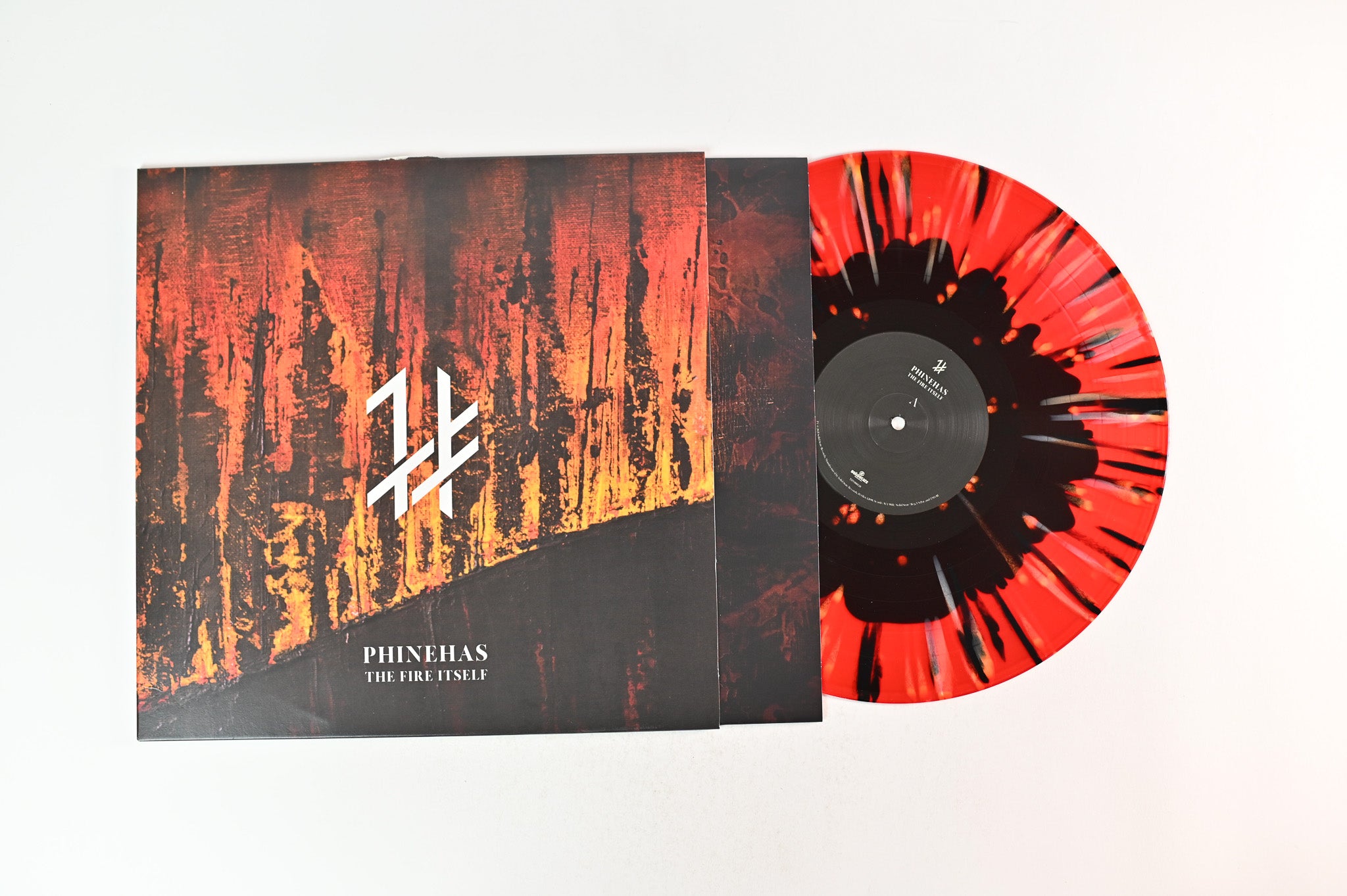 Phinehas - The Fire Itself on Solid State Ltd Red w/ Black Middle and Yellow Splatter