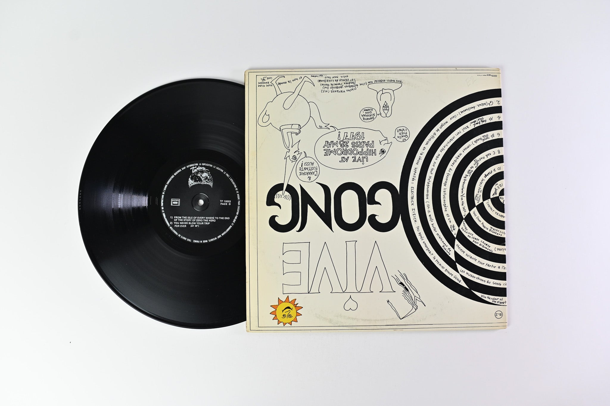 Gong - Gong Est Mort on Tapioca Reissue