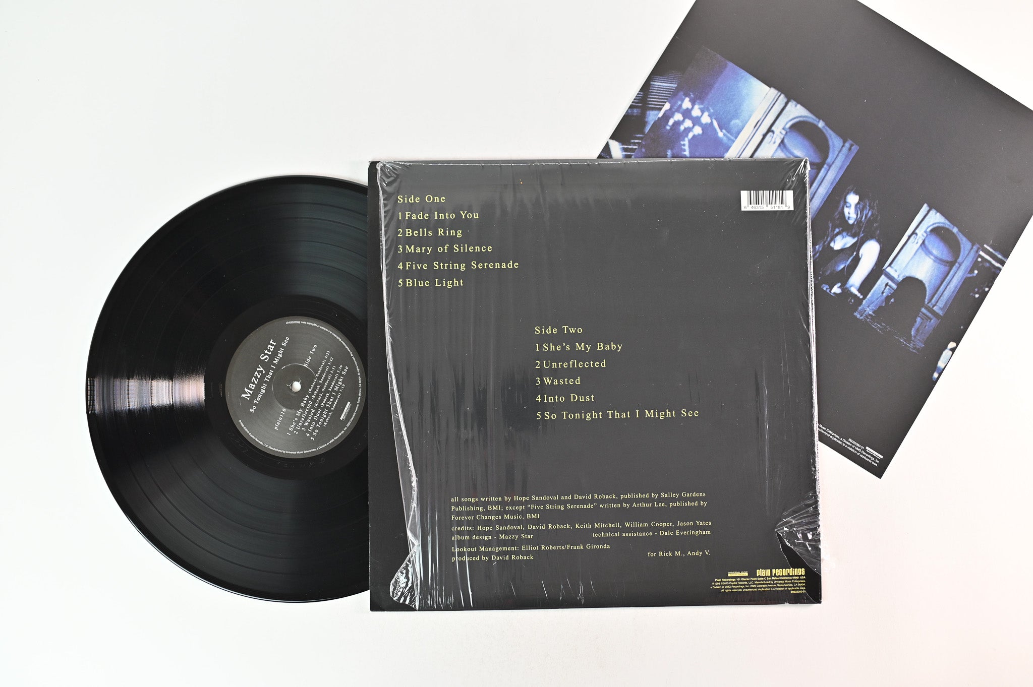 Mazzy Star - So Tonight That I Might See on Plain Recordings 180 Gram Reissue